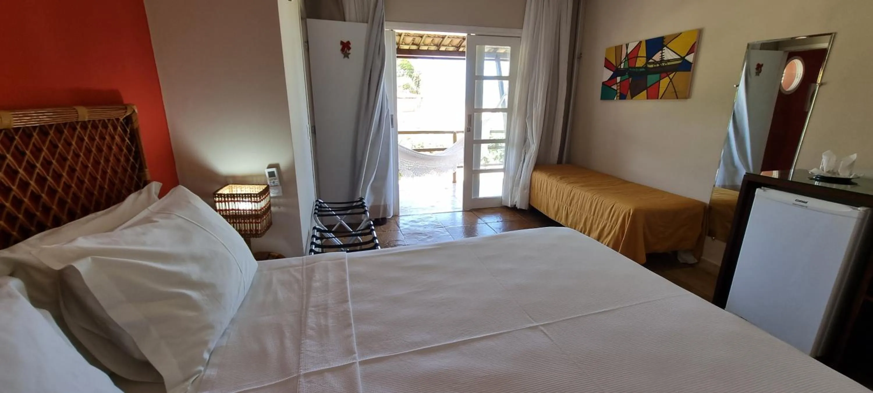 Photo of the whole room, Bed in Pousada Enseada do Gostoso