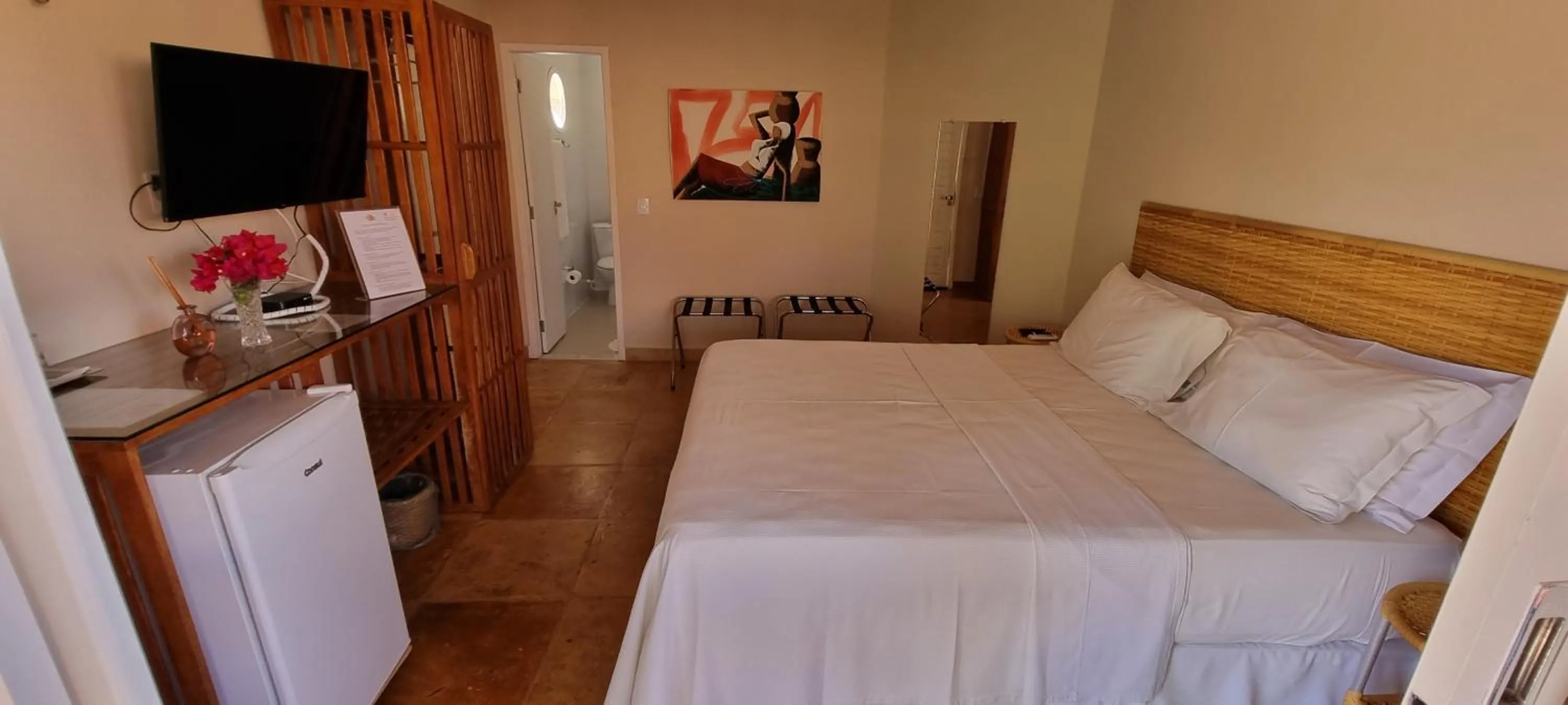 Photo of the whole room, Bed in Pousada Enseada do Gostoso