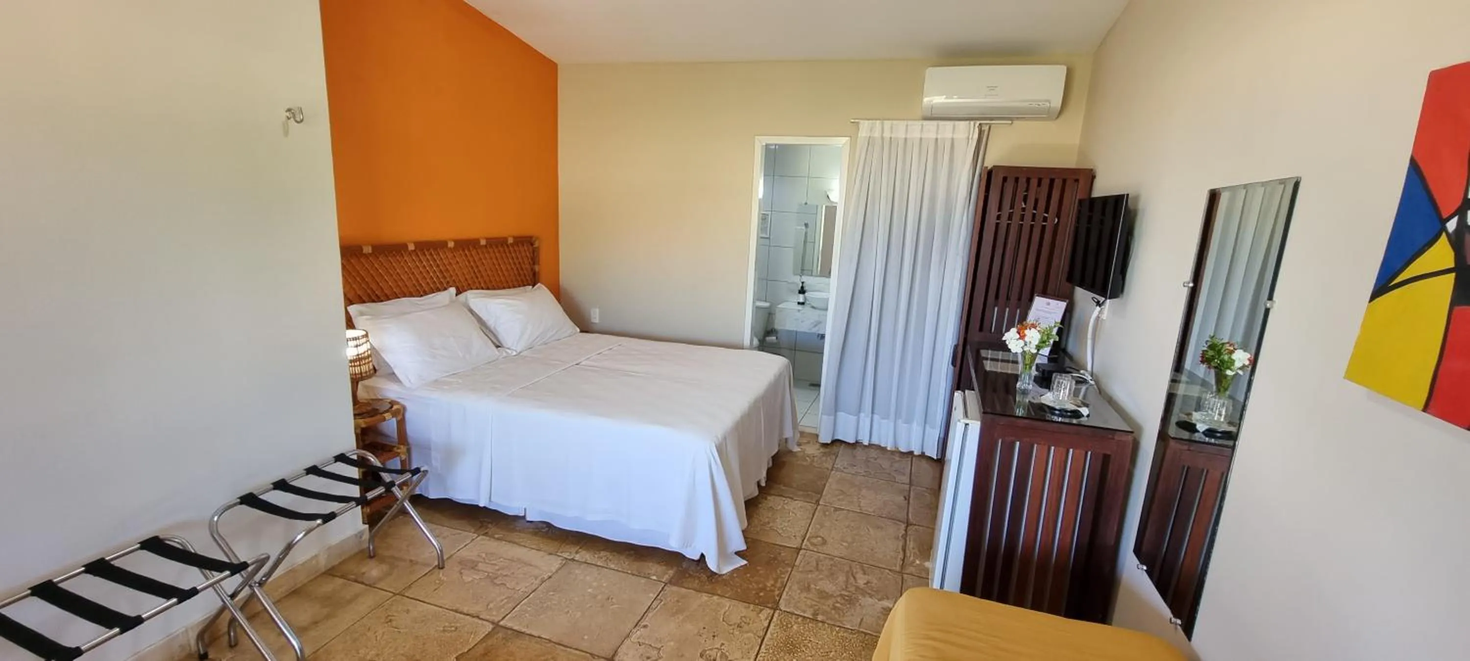 Photo of the whole room, Bed in Pousada Enseada do Gostoso