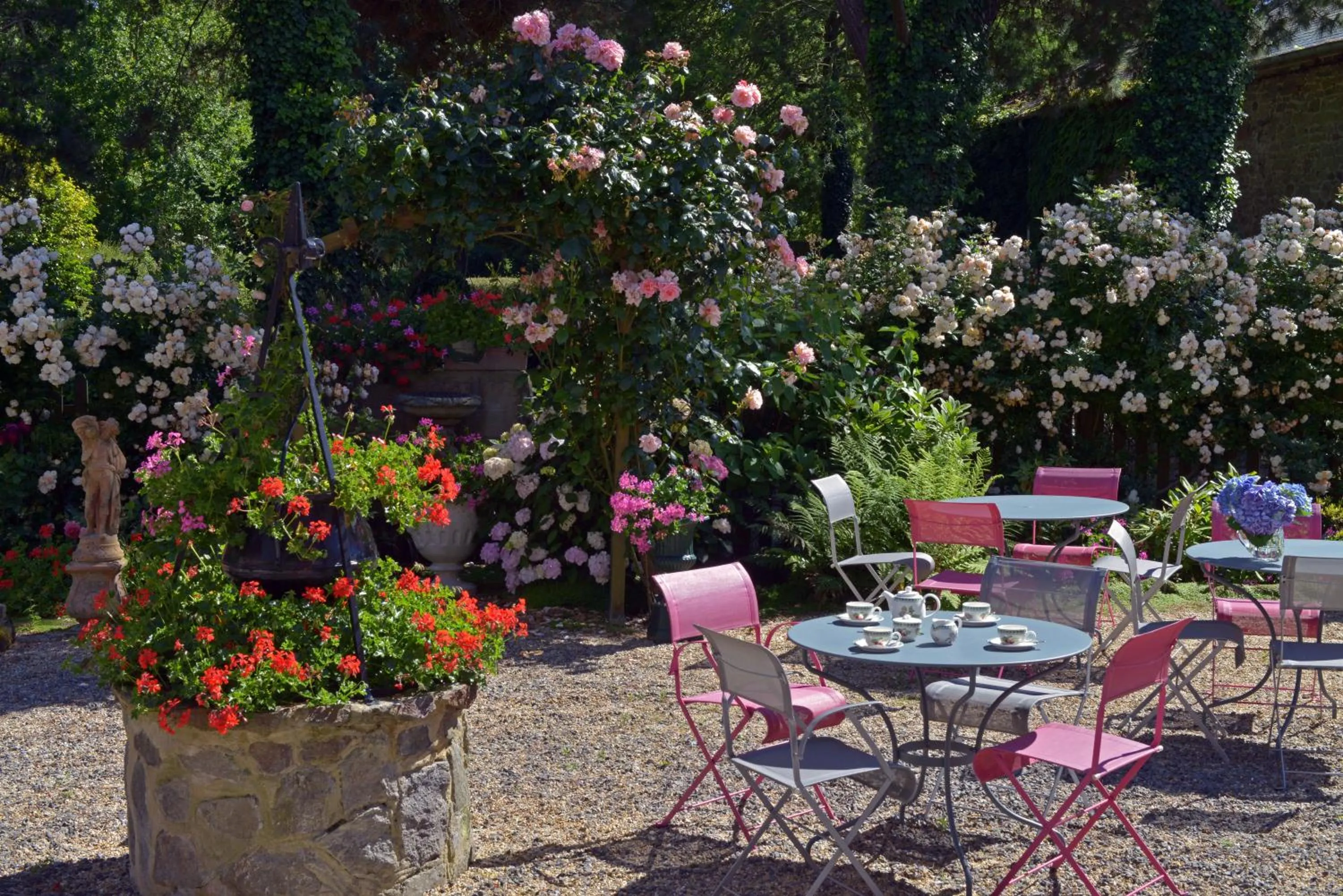 Balcony/Terrace in Hostellerie de la Motte jean