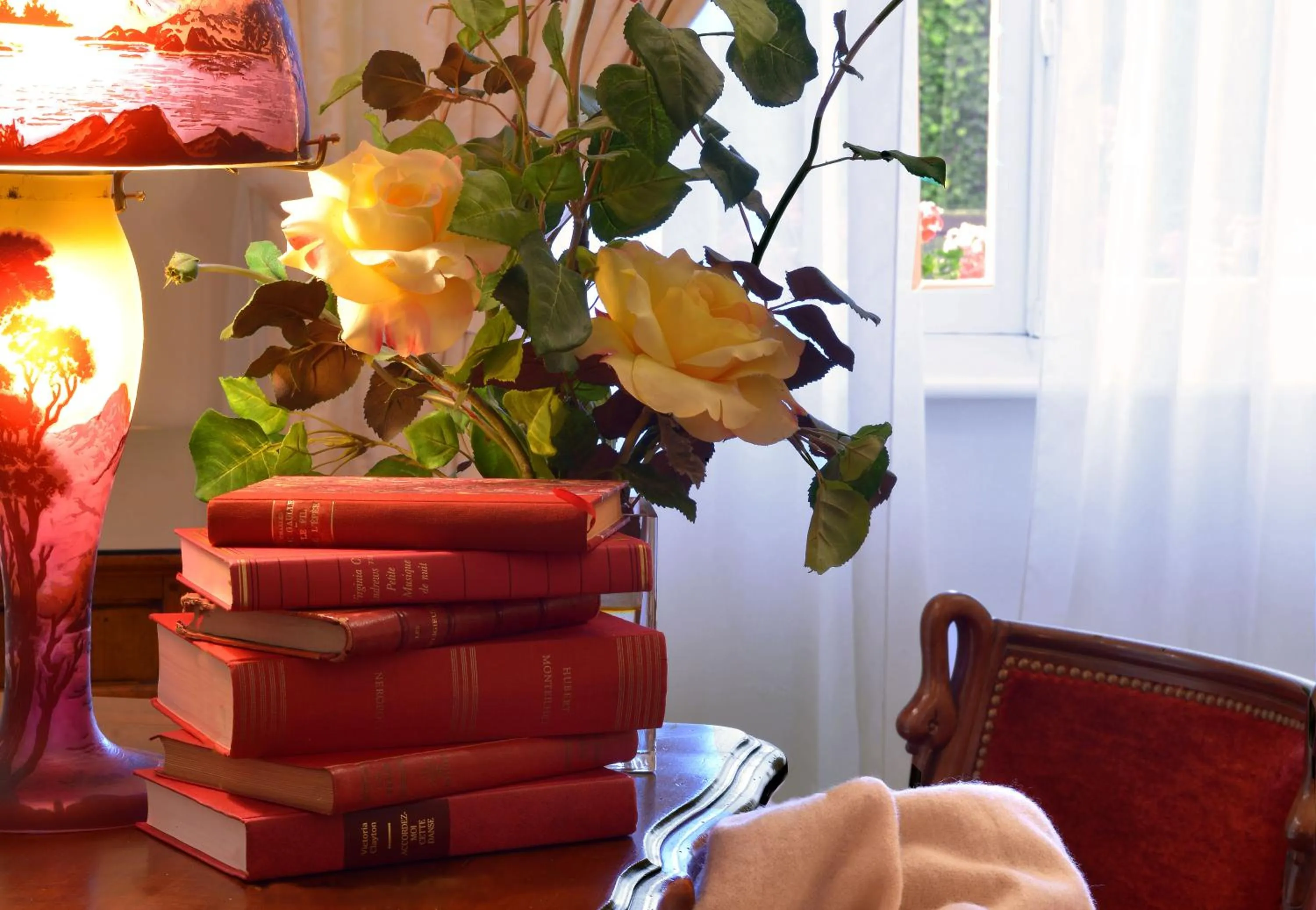Decorative detail in Hostellerie de la Motte jean