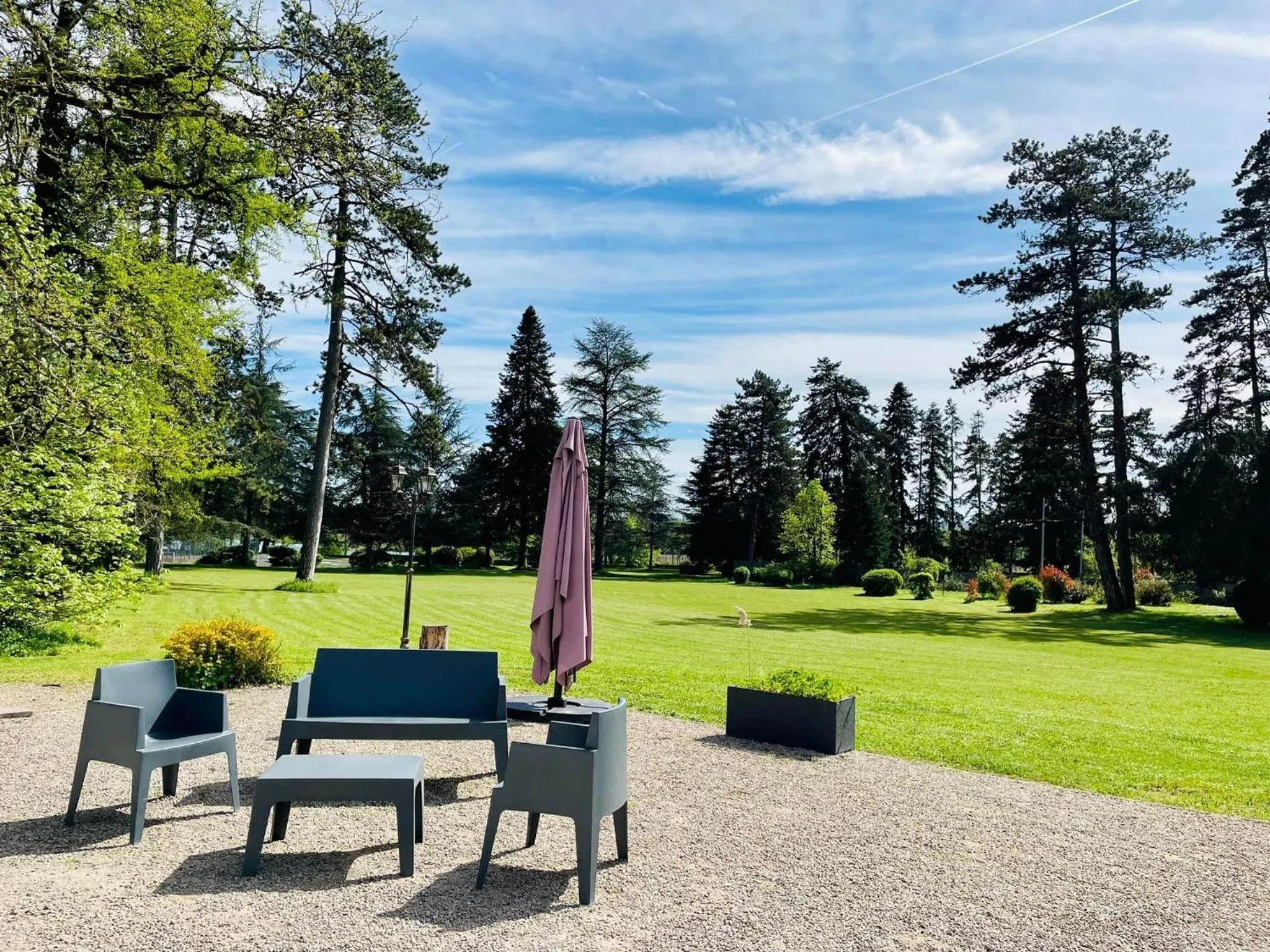 Balcony/Terrace in Cit'Hôtel La Résidence