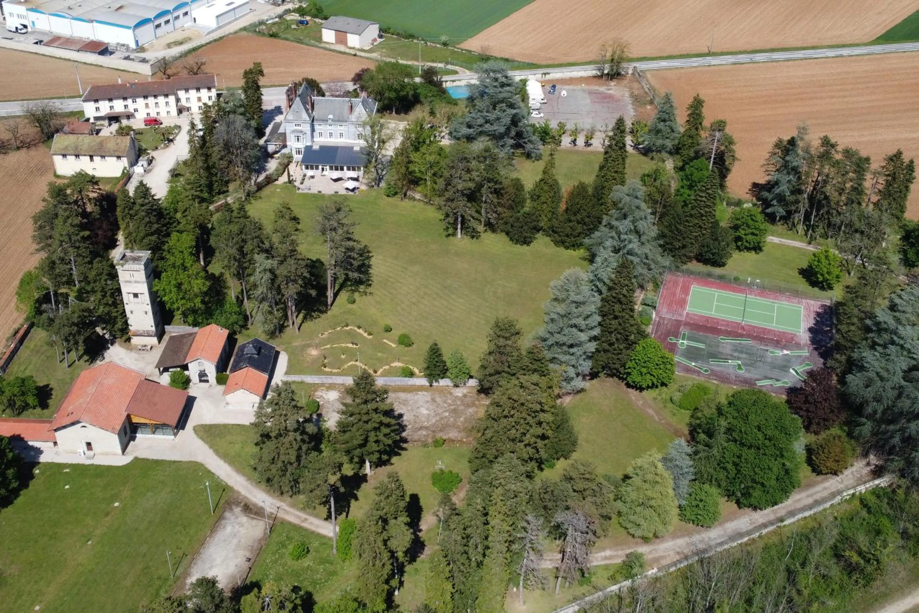 Bird's eye view in Cit'Hôtel La Résidence
