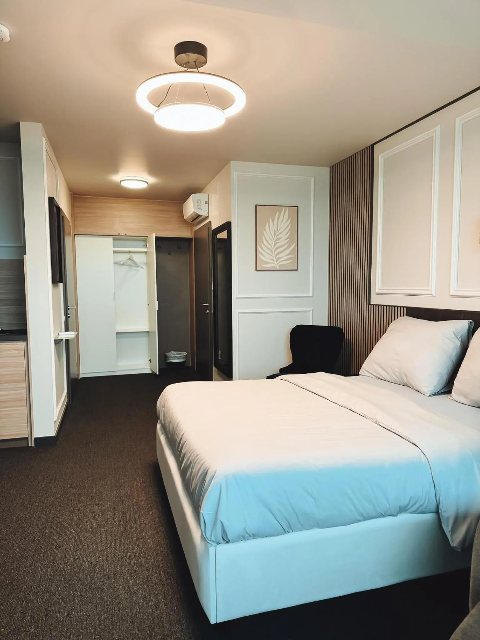 Photo of the whole room, Bed in F Hotel 24h Check-In