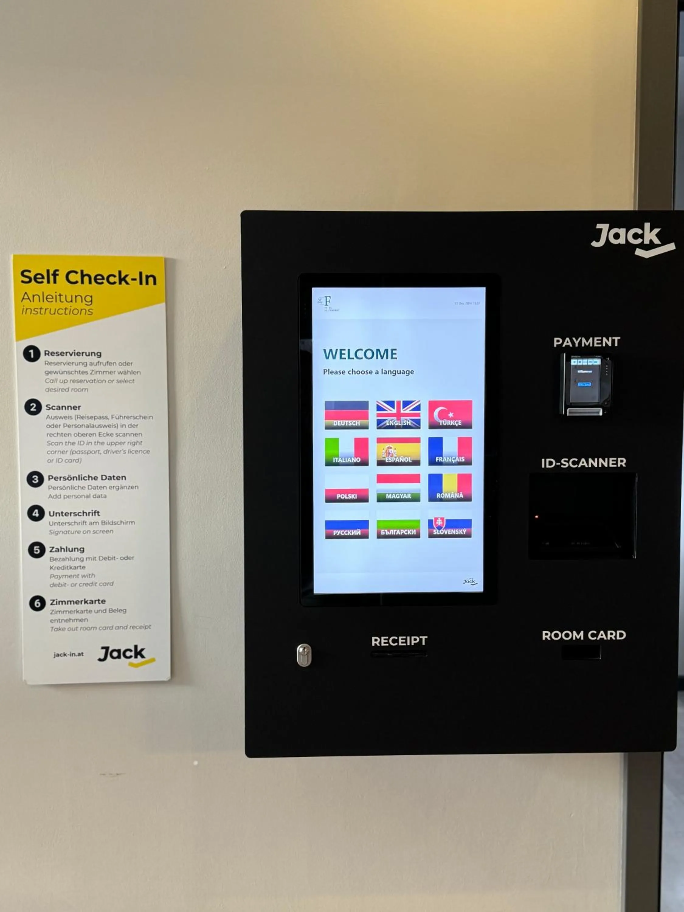 Lobby or reception in F Hotel 24h Check-In