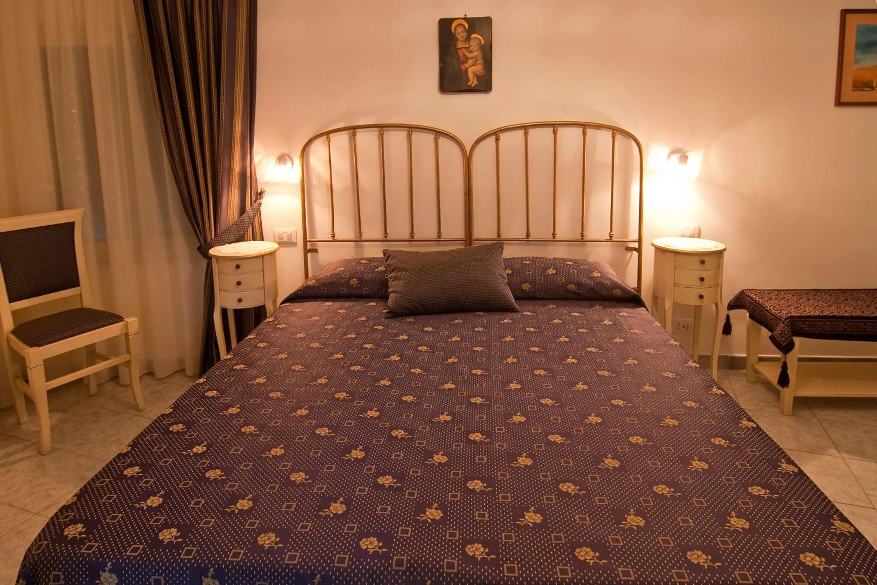 Bed in B&B U Palmentu