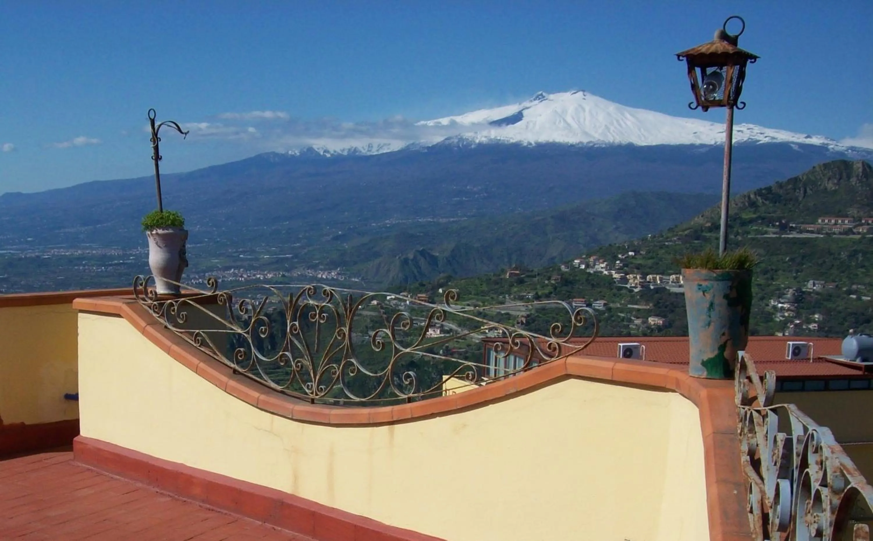 Balcony/Terrace in B&B U Palmentu