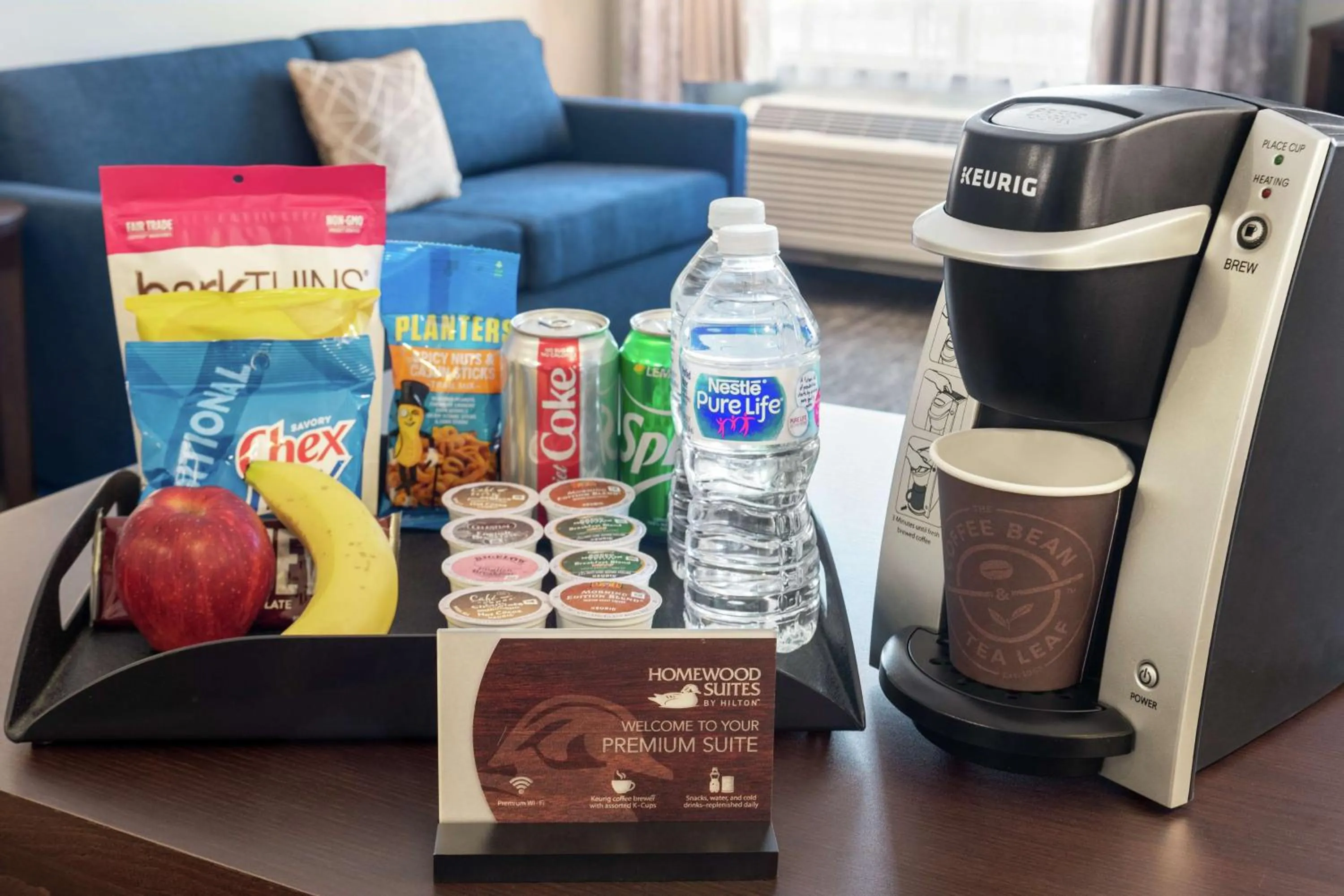 Living room in Homewood Suites Fort Wayne