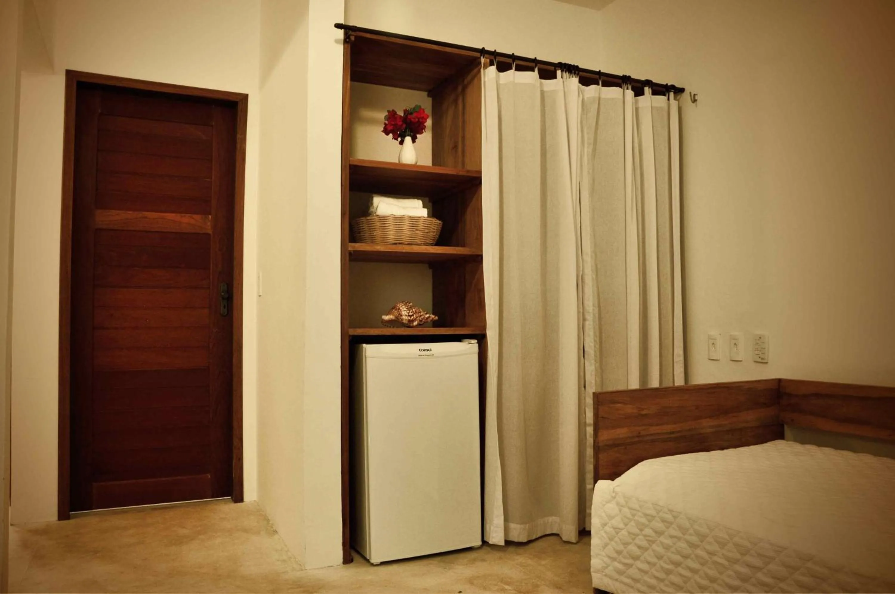 Bed in Pousada dos Ponteiros