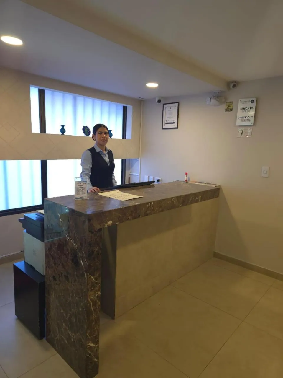 Lobby or reception in Hotel Castellana 95 Bogota By Hoteles Confort 80