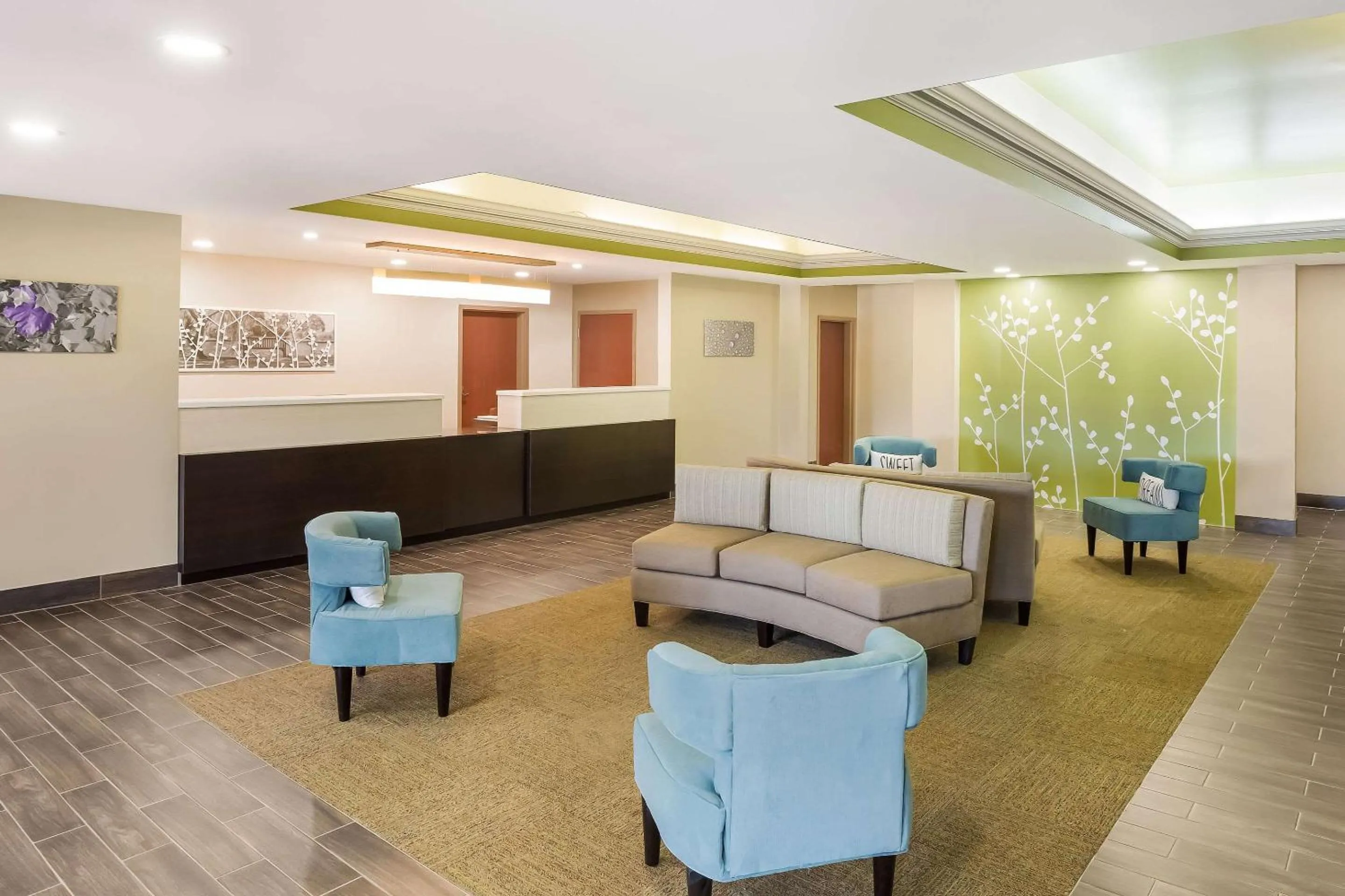 Lobby or reception in Sleep Inn & Suites North Mobile Saraland