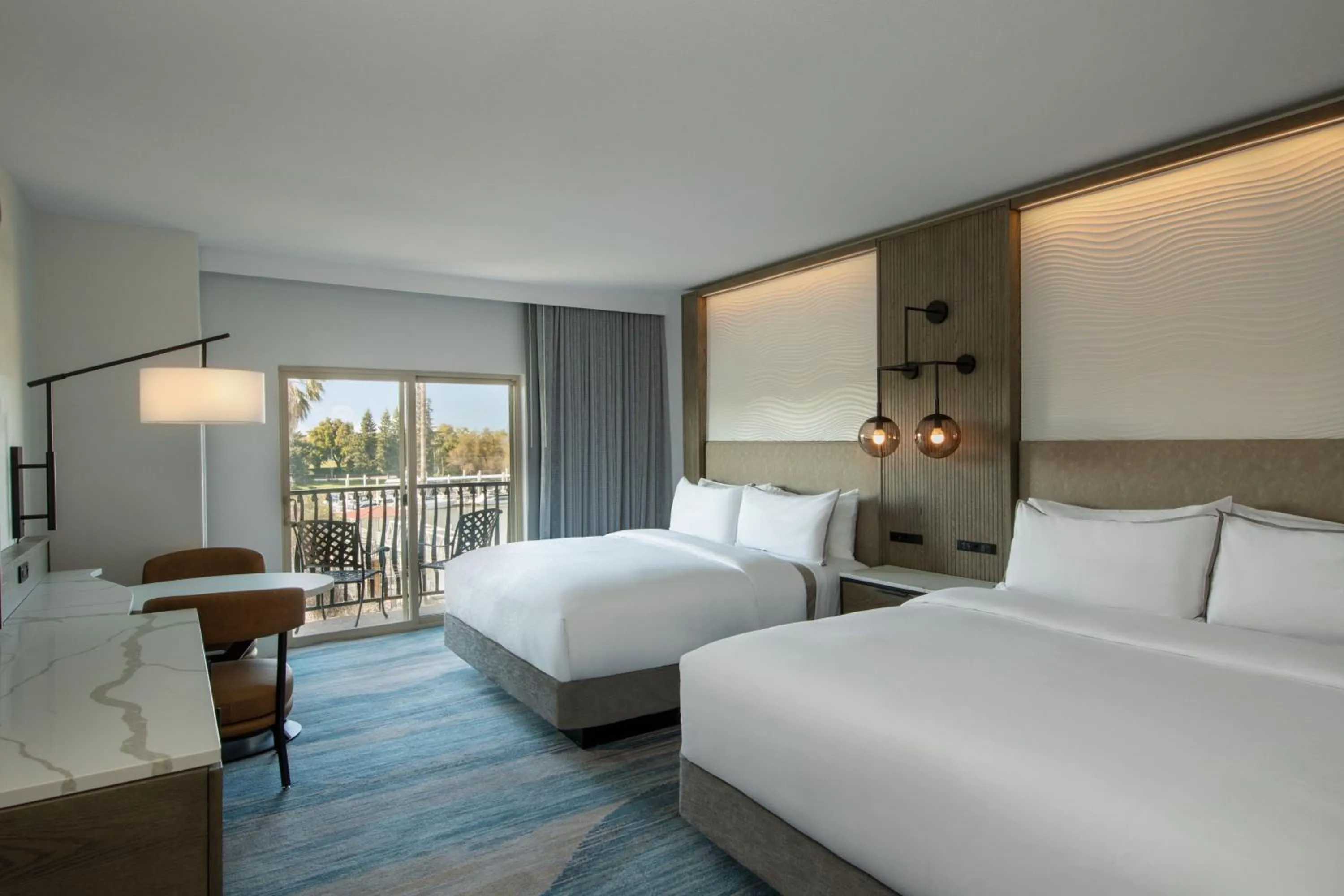 Photo of the whole room, Bed in The Westin Sacramento Riverfront Hotel & Spa