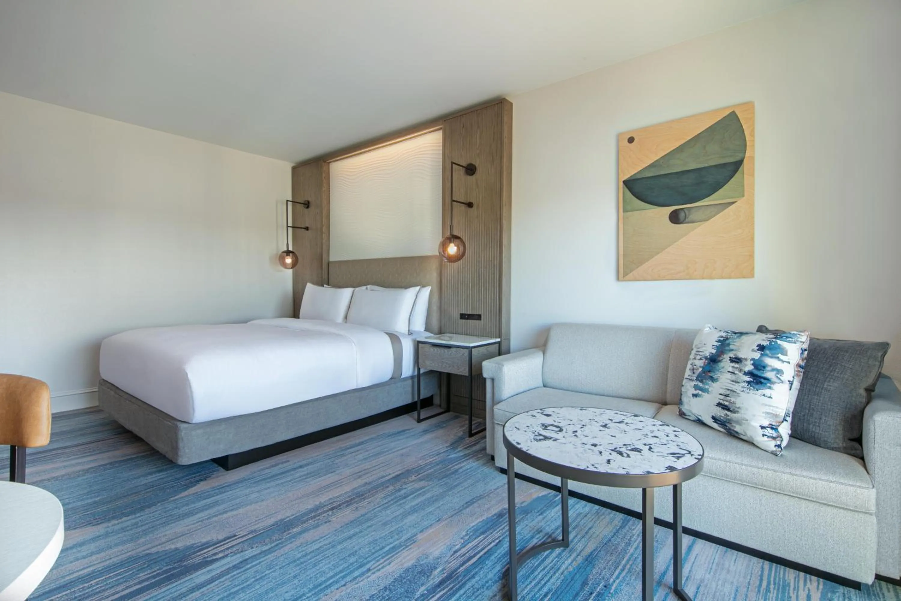 Bed in The Westin Sacramento Riverfront Hotel & Spa