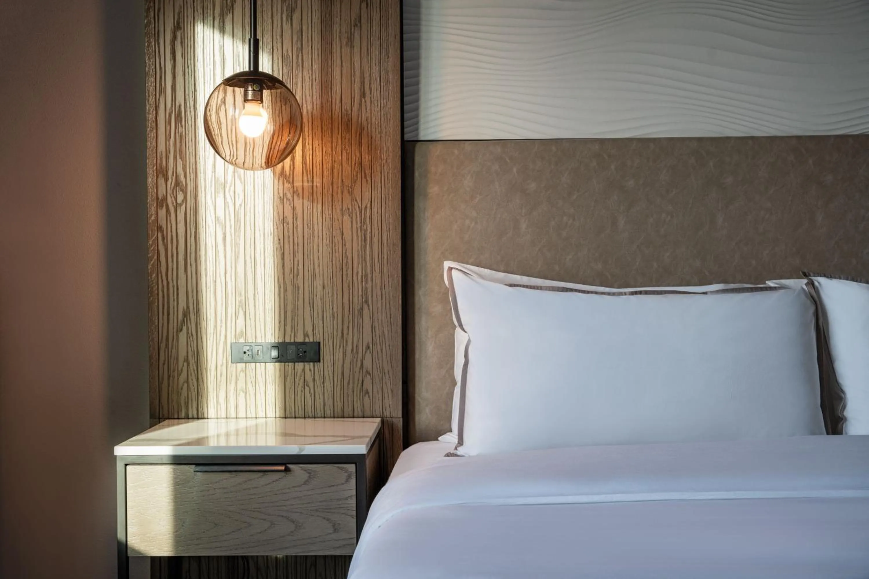 Photo of the whole room, Bed in The Westin Sacramento Riverfront Hotel & Spa