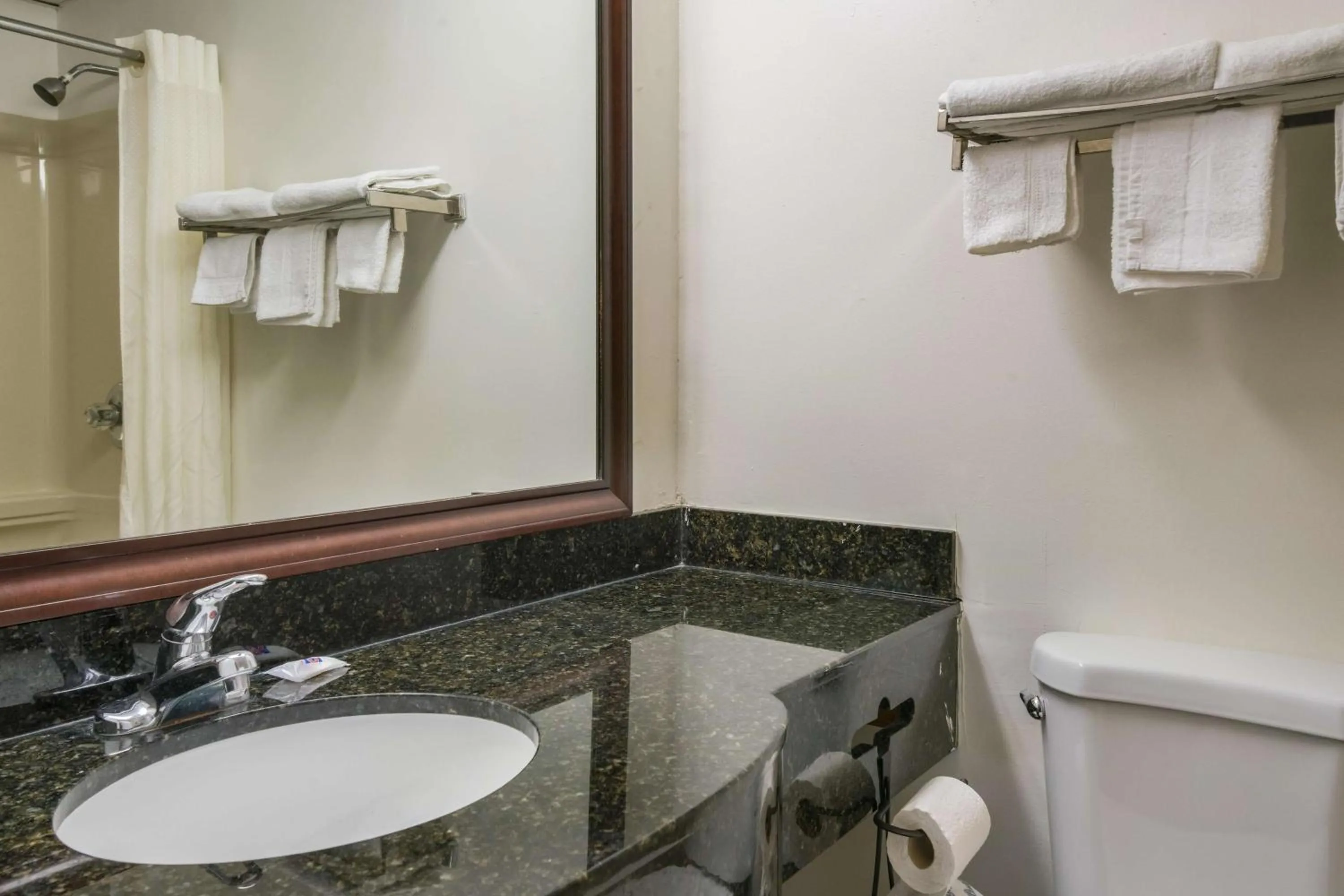 Bathroom in Motel 6-Tinton Falls, NJ