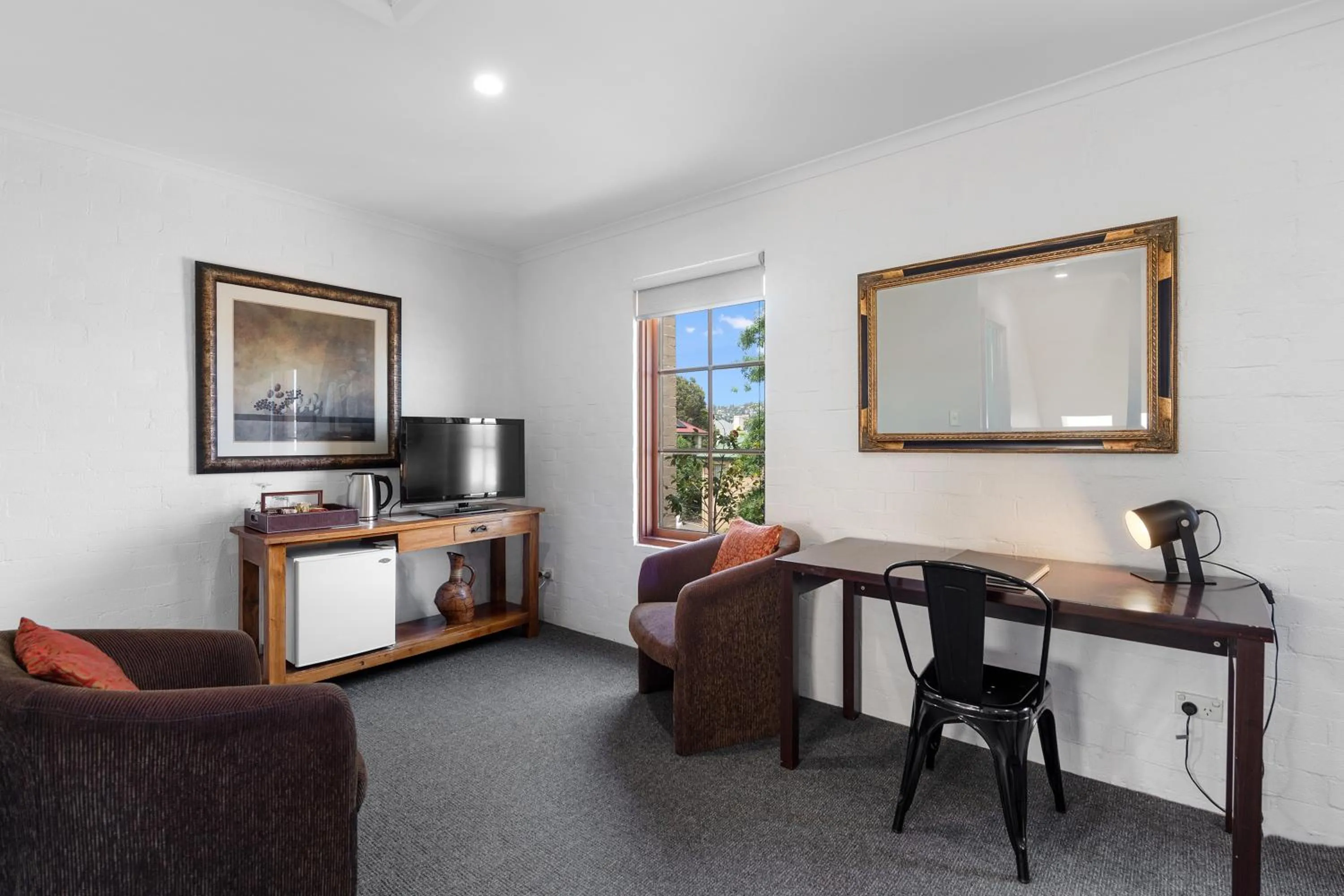 Seating area in Hideaway on George