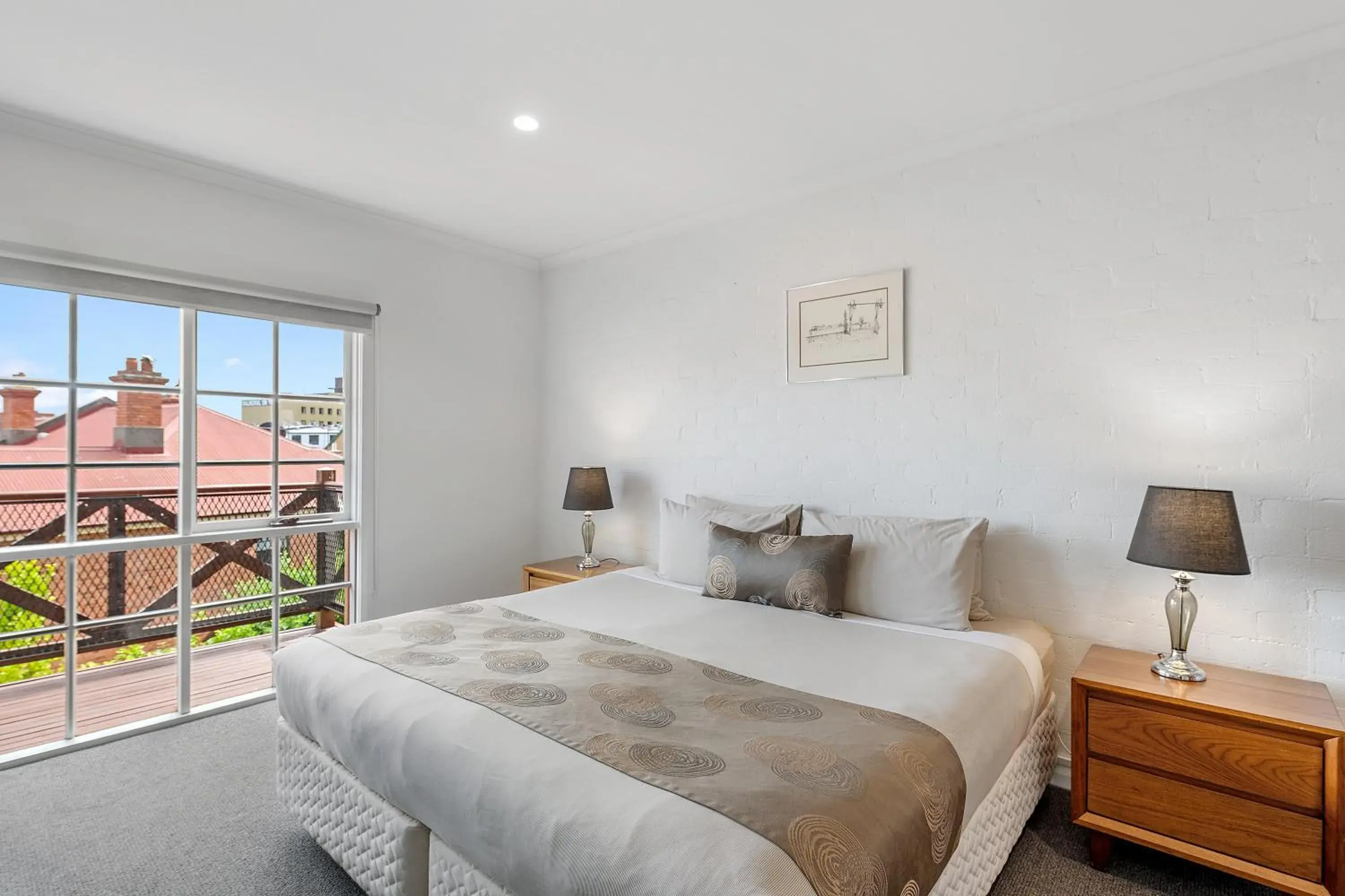 Bed in Hideaway on George Bed in Hideaway on George