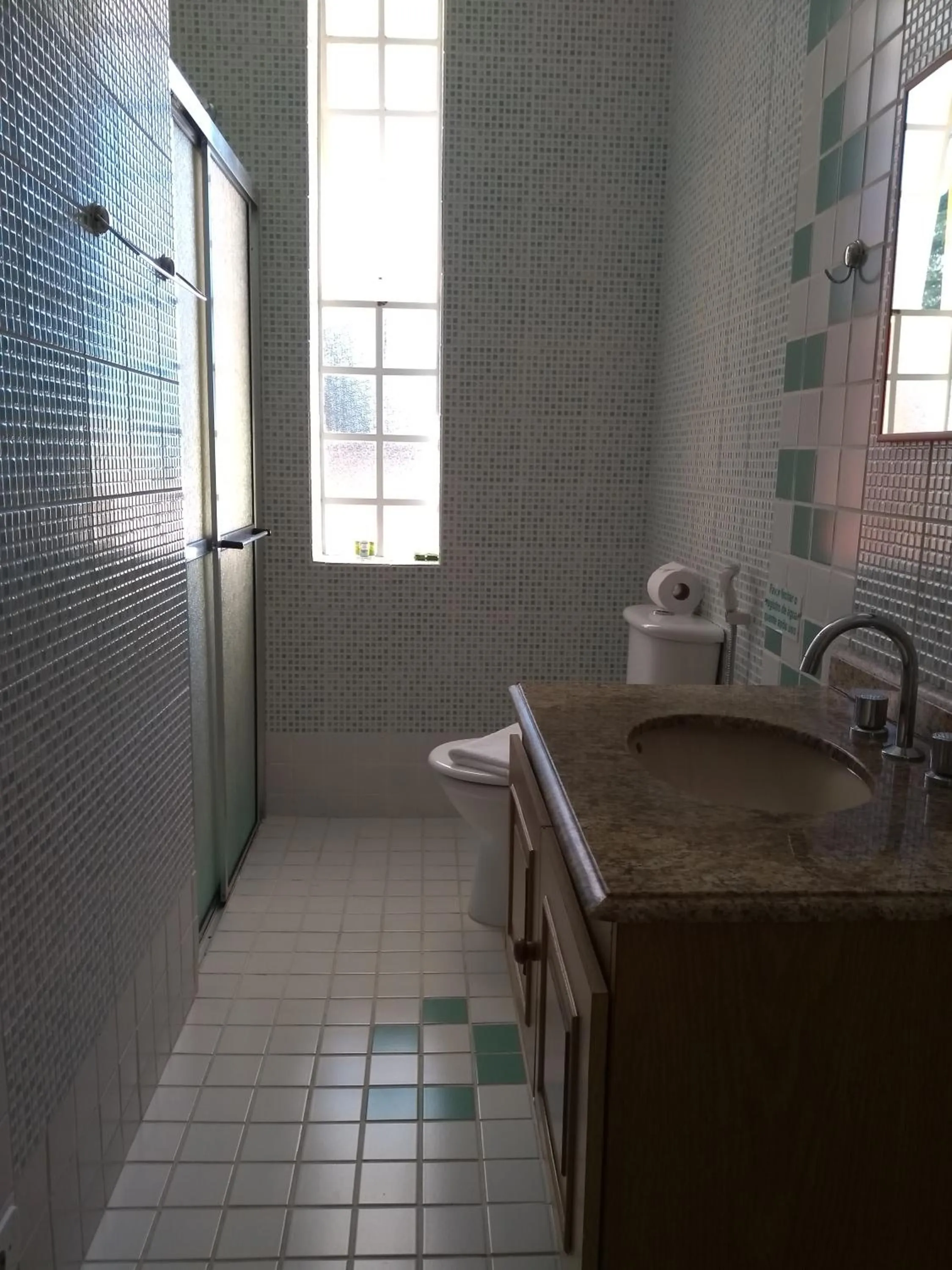 Bathroom in Hotel Platanus