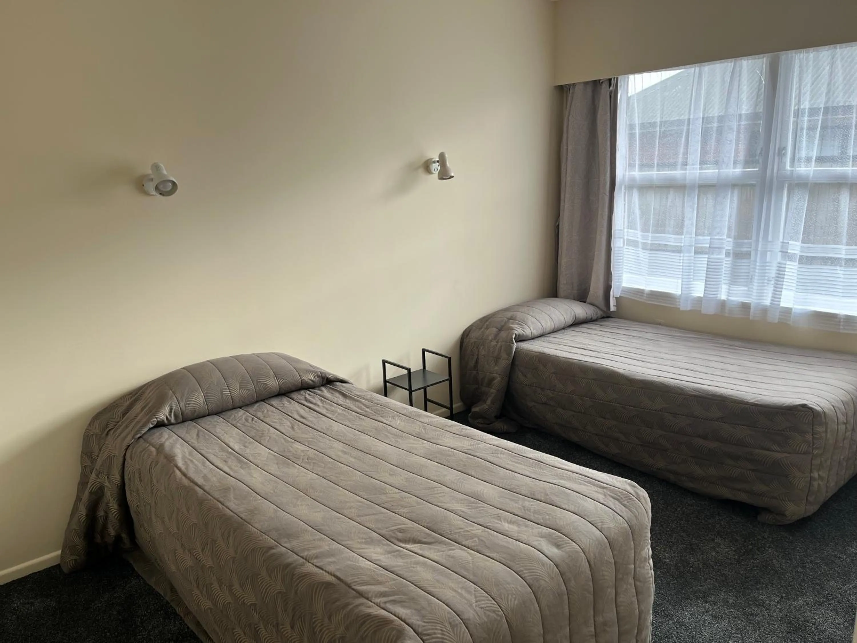 Bed in Classic Motel