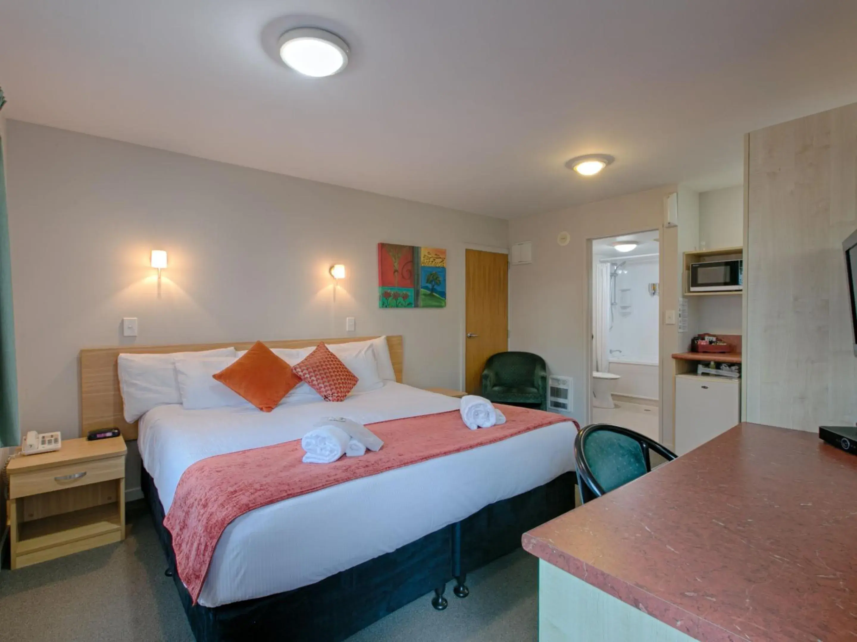 Bed in Bella Vista Motel Blenheim Bed in Bella Vista Motel Blenheim