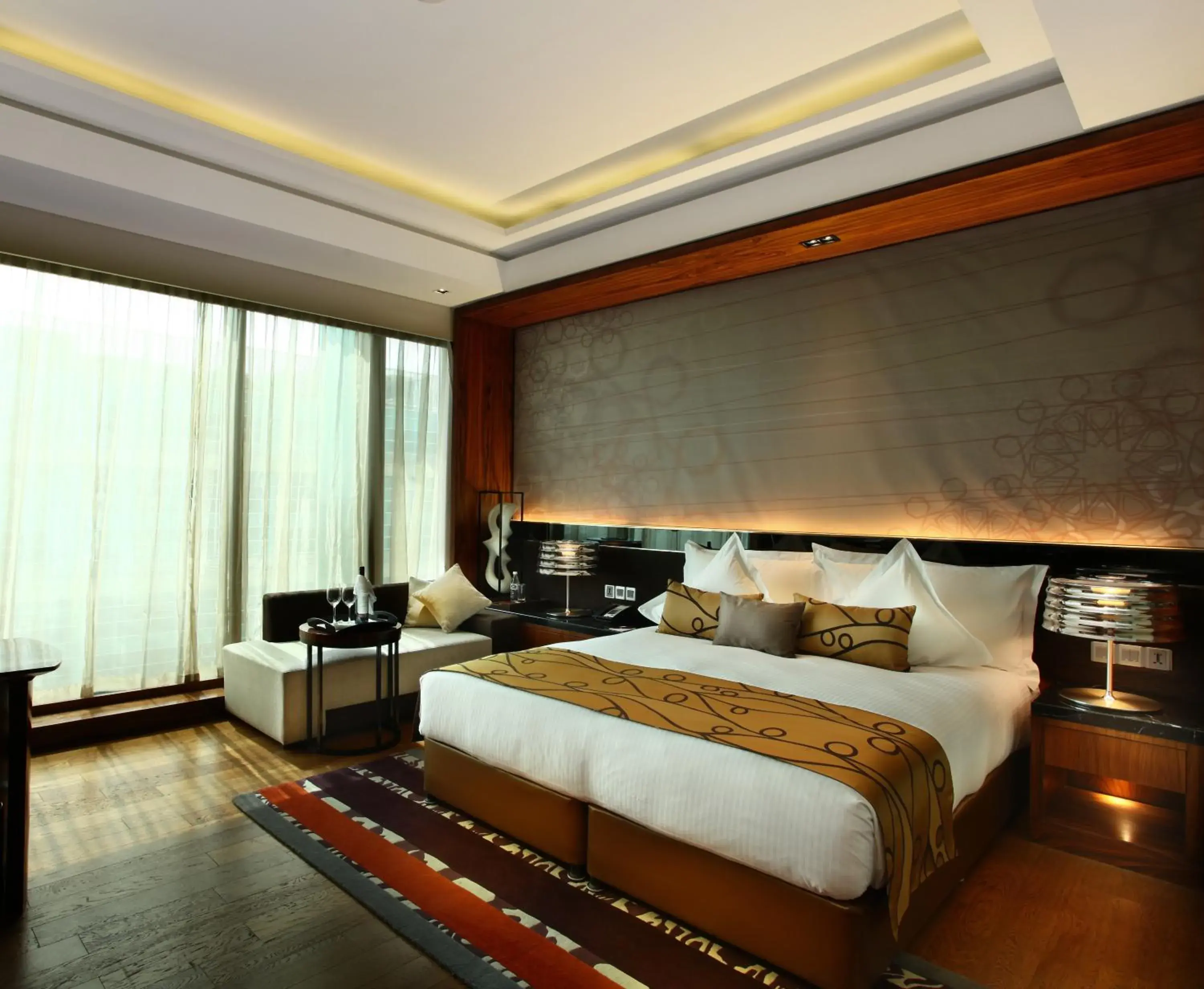 Bed in Crowne Plaza New Delhi Rohini by IHG Bed in Crowne Plaza New Delhi Rohini by IHG