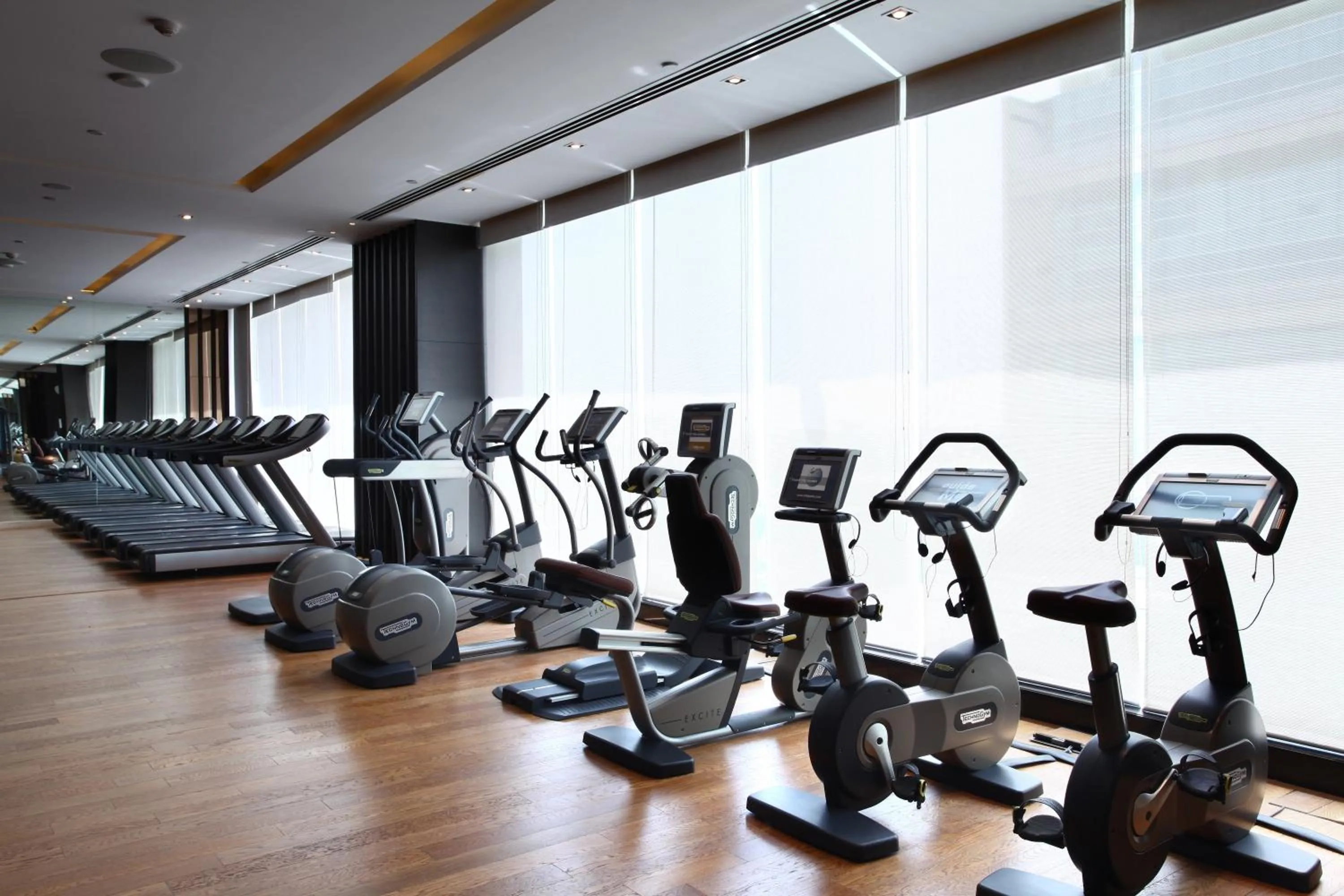 Fitness centre/facilities in Crowne Plaza New Delhi Rohini by IHG