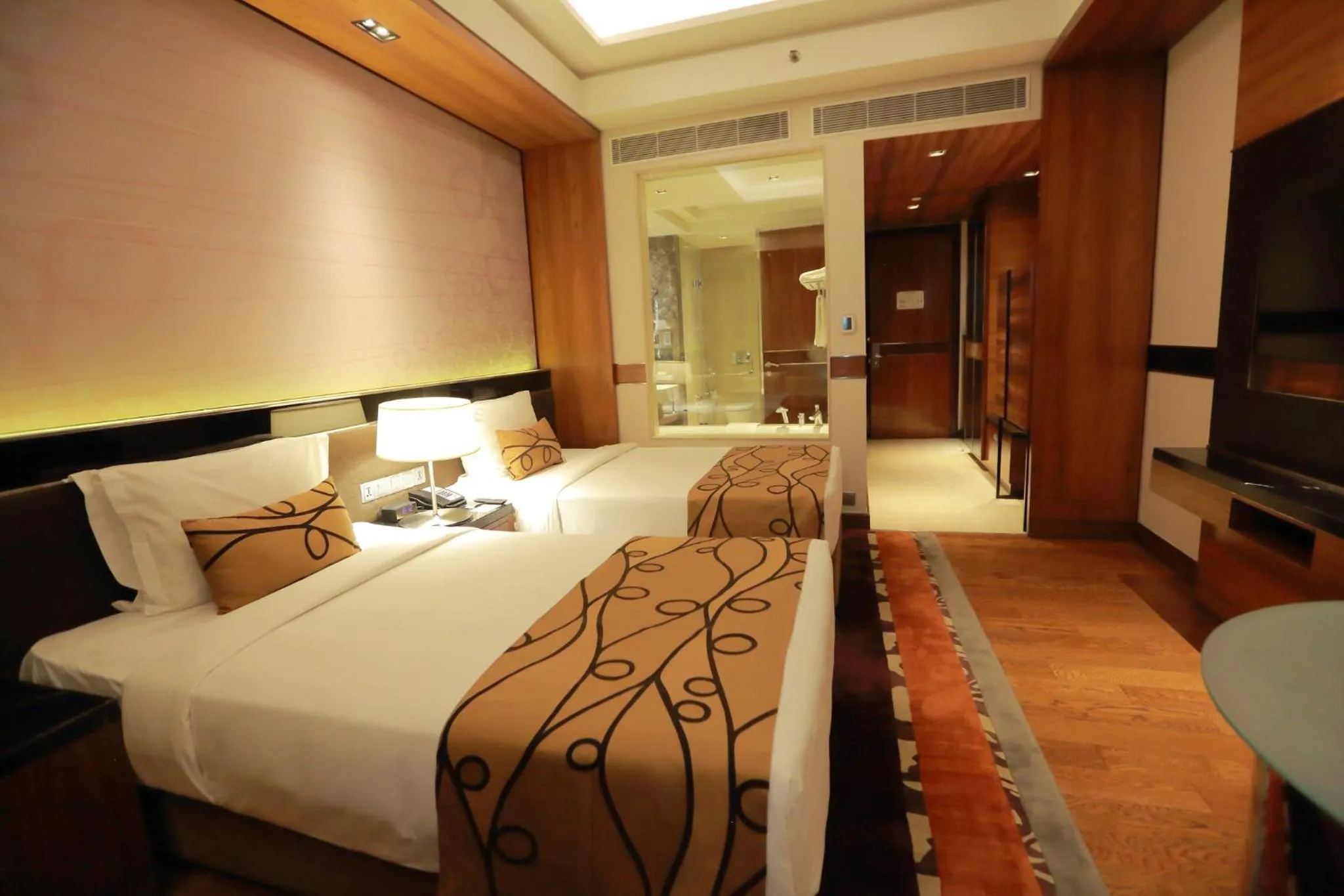 Photo of the whole room, Bed in Crowne Plaza New Delhi Rohini by IHG