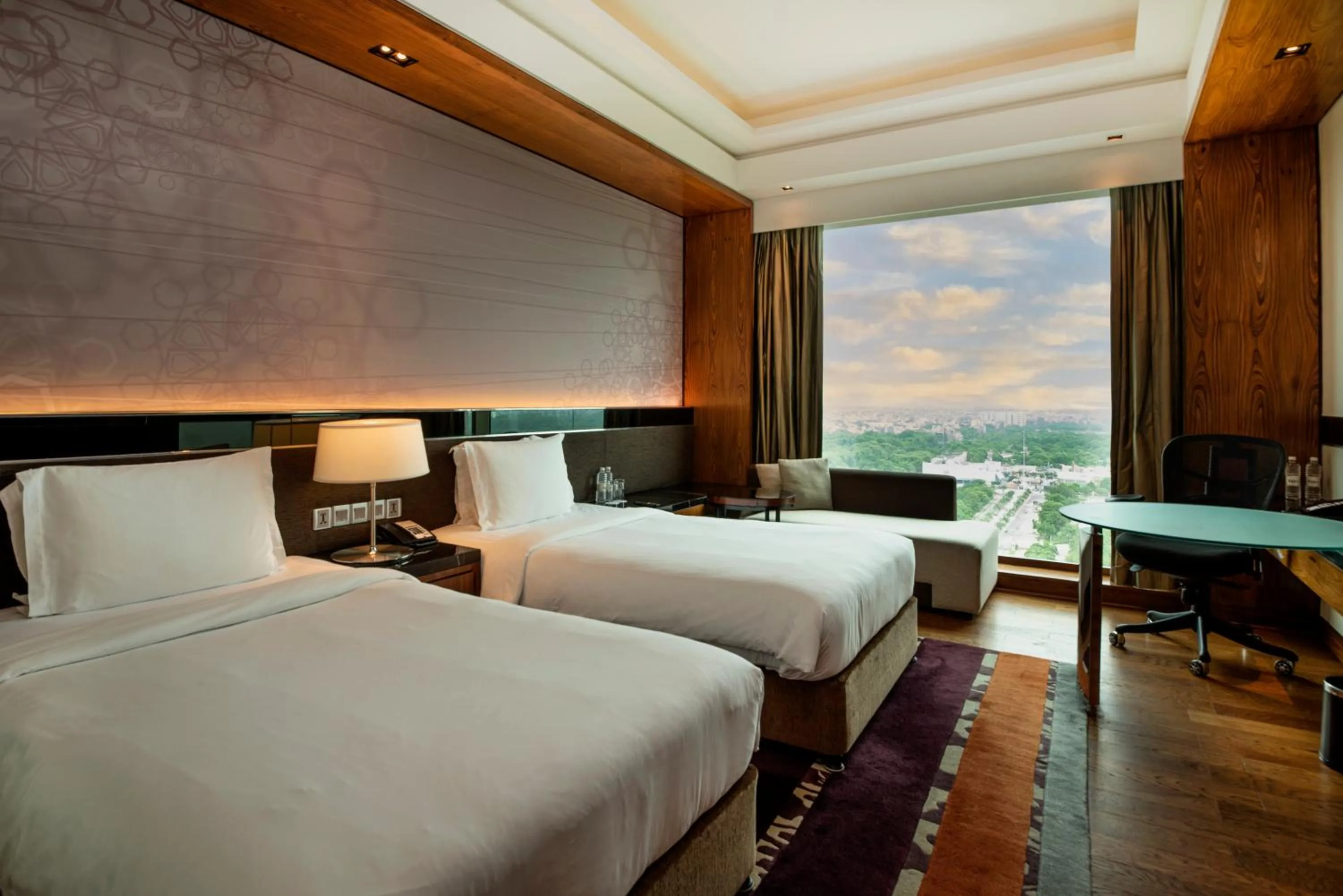 Photo of the whole room, Bed in Crowne Plaza New Delhi Rohini by IHG