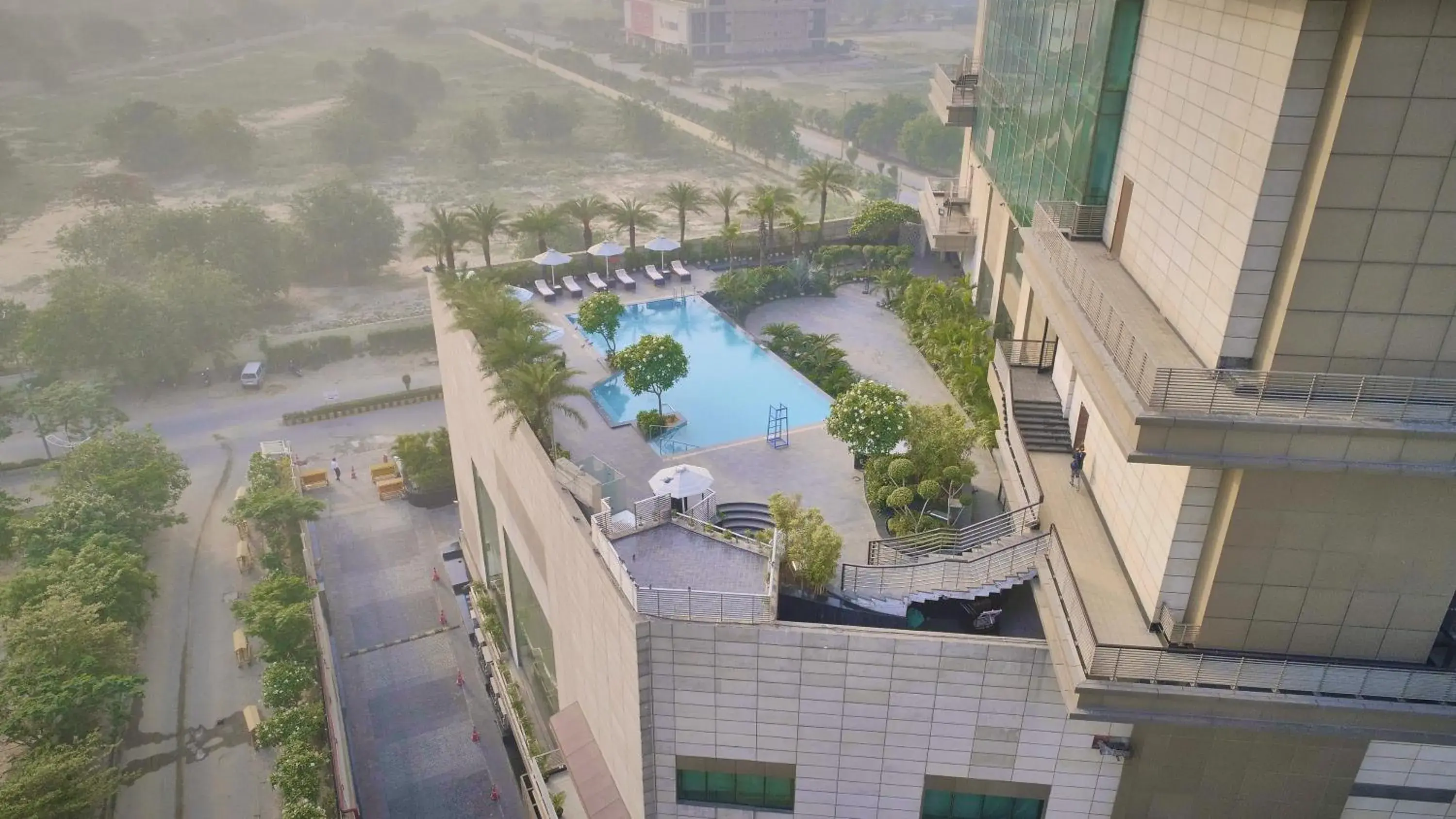 Bird's eye view in Crowne Plaza New Delhi Rohini by IHG Bird's eye view in Crowne Plaza New Delhi Rohini by IHG