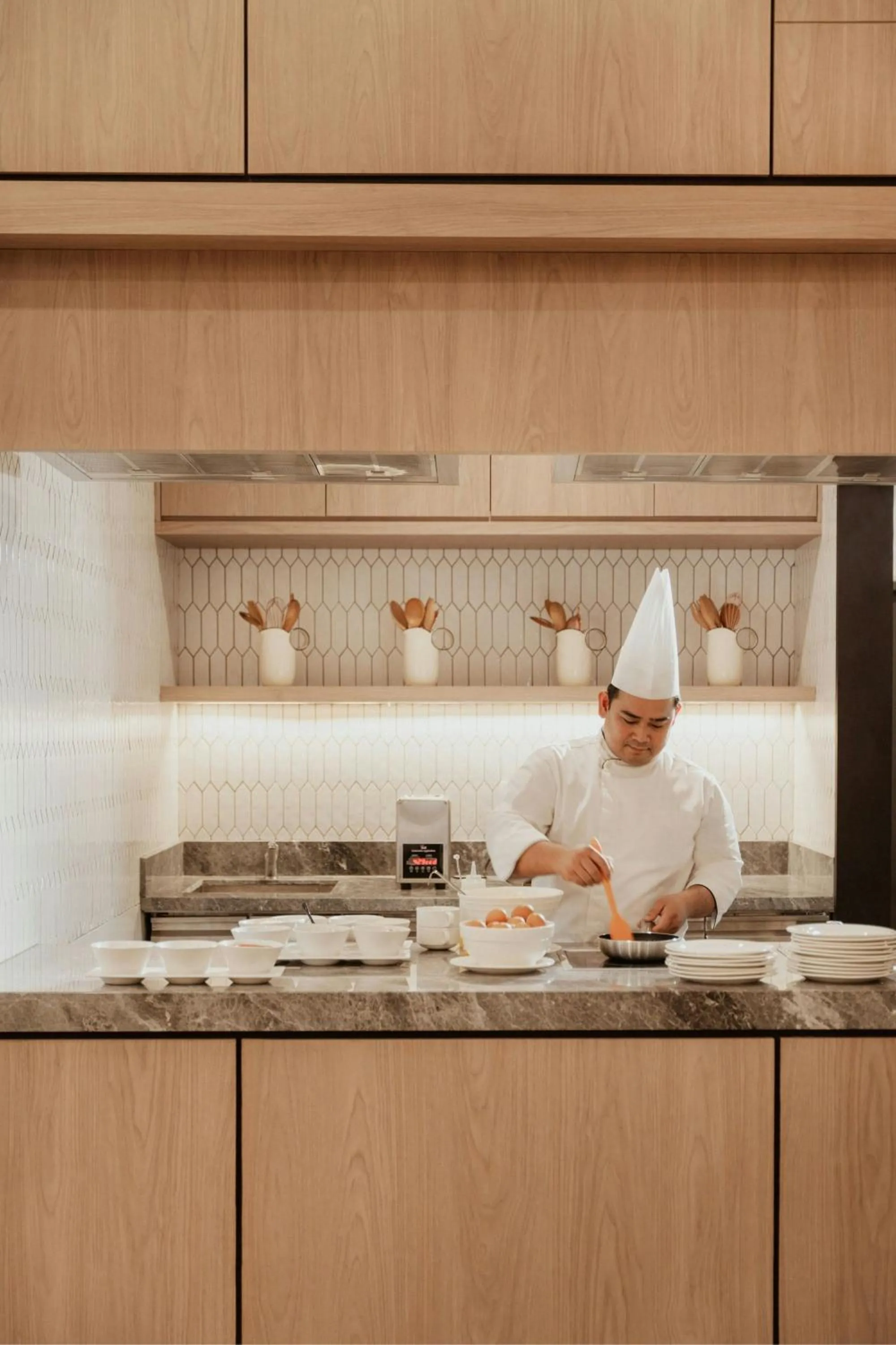 Kitchen or kitchenette in AC Hotel by Marriott Ipoh