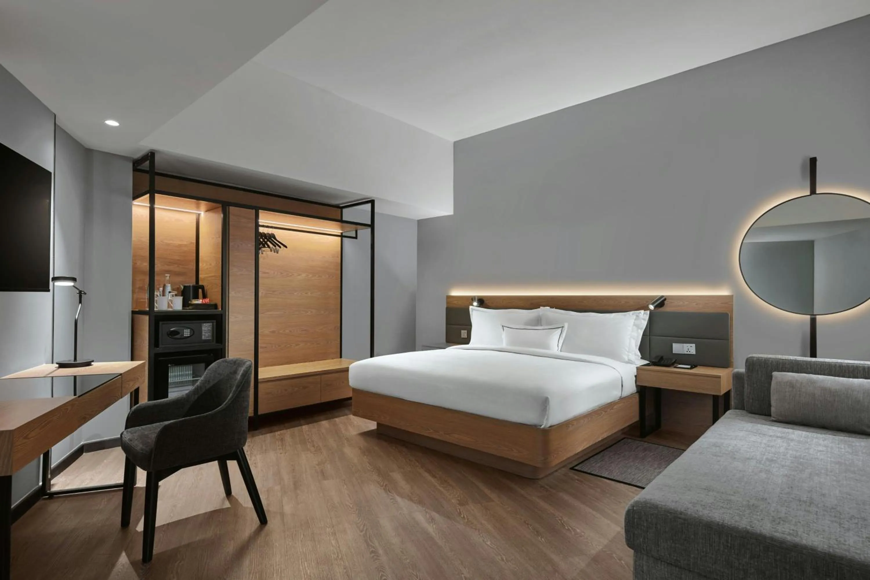 Photo of the whole room, Bed in AC Hotel by Marriott Ipoh