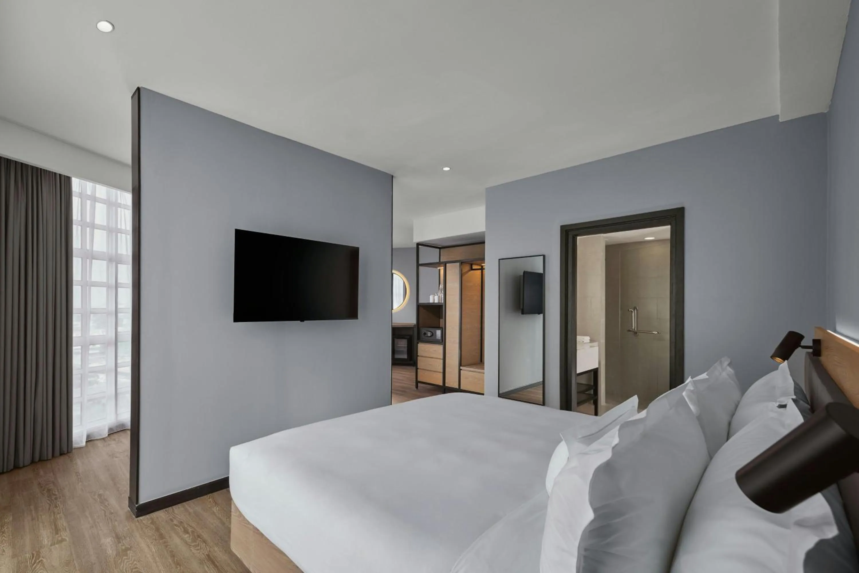 Photo of the whole room, Bed in AC Hotel by Marriott Ipoh