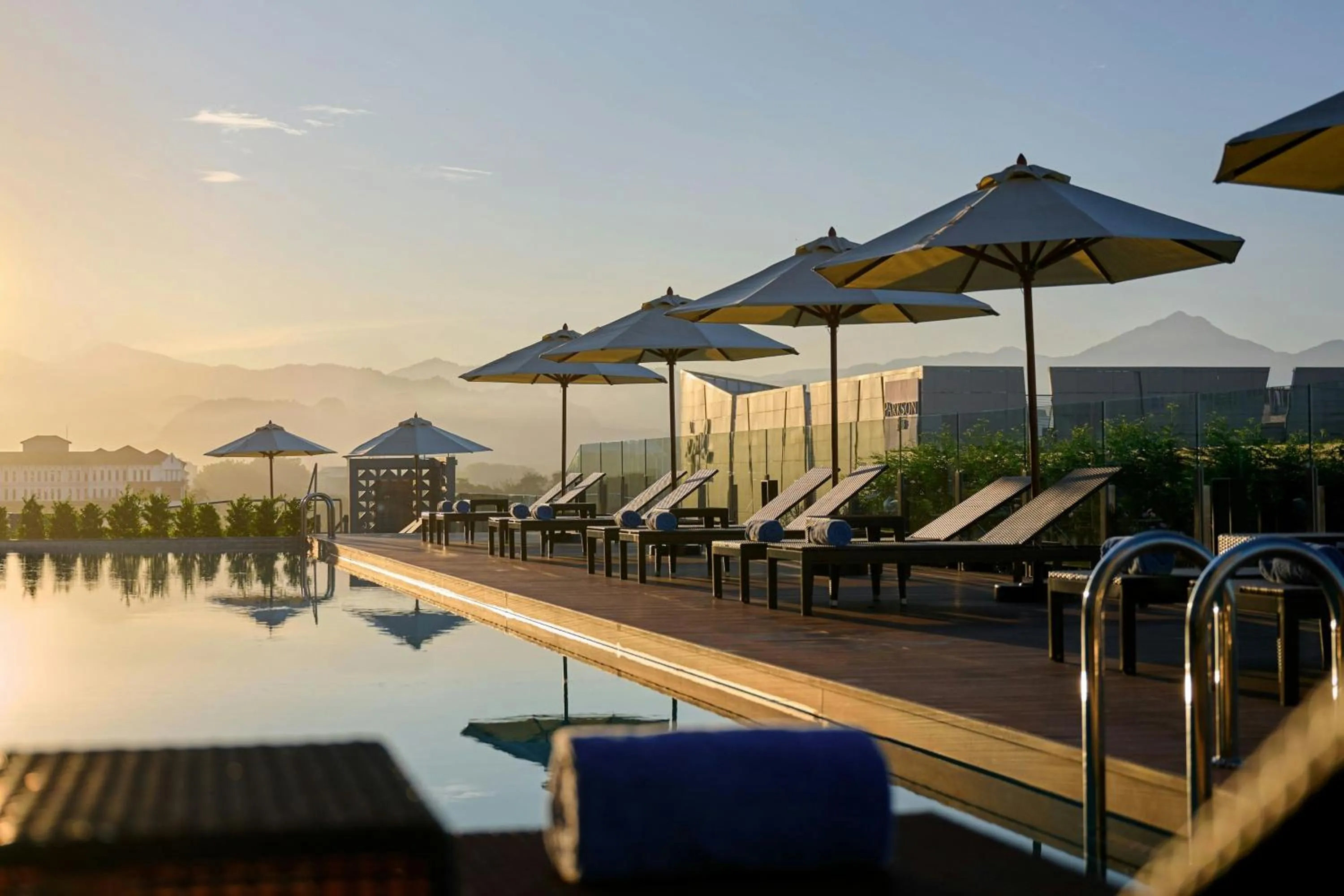 Swimming pool in AC Hotel by Marriott Ipoh