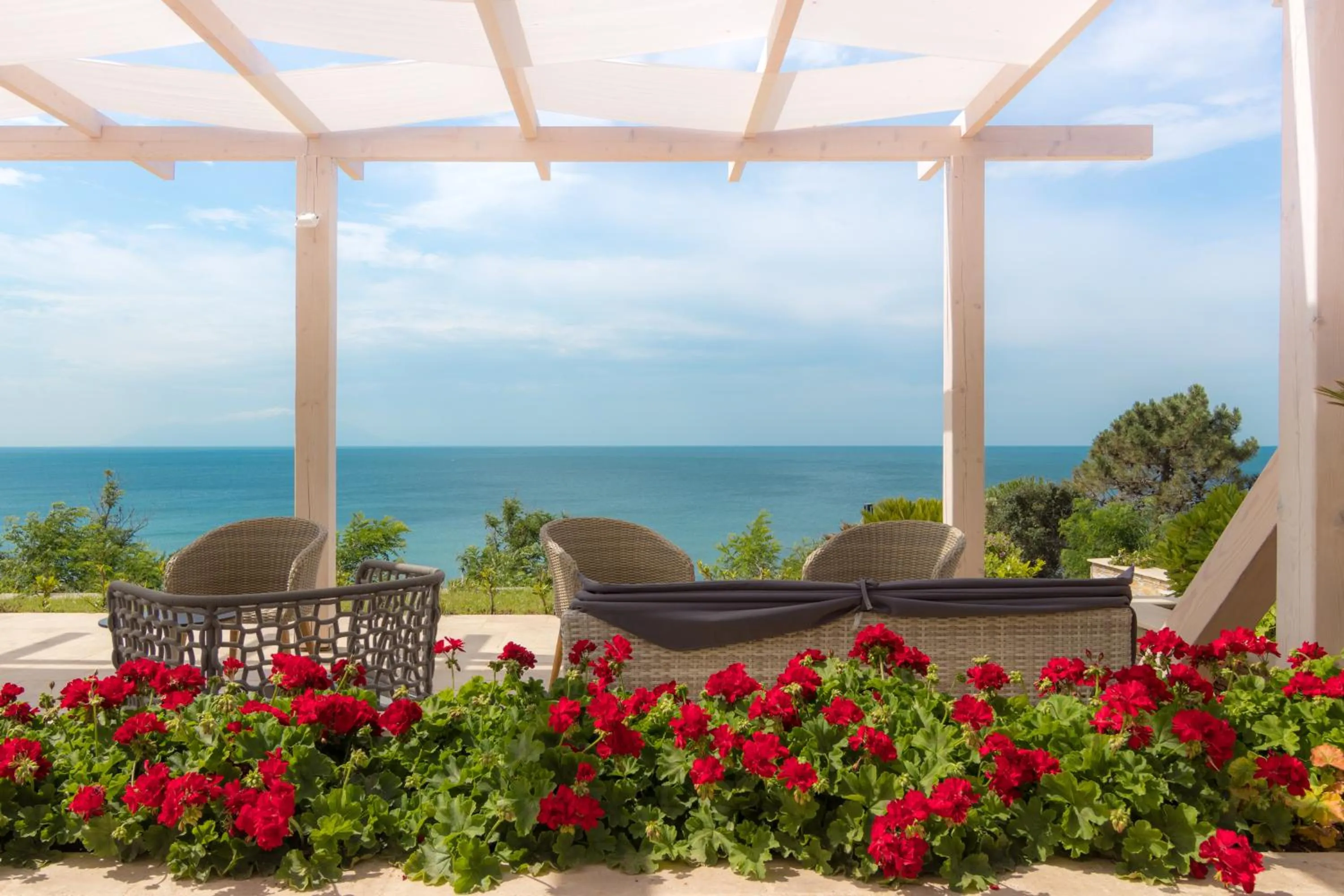 Balcony/Terrace in King Maron Beach Hotel & Spa