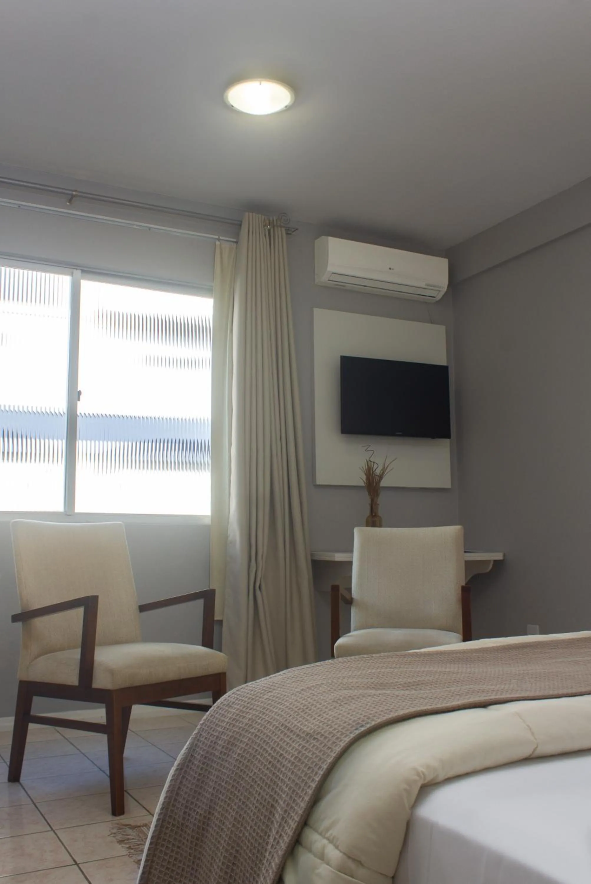 Bed in Hotel Caverá