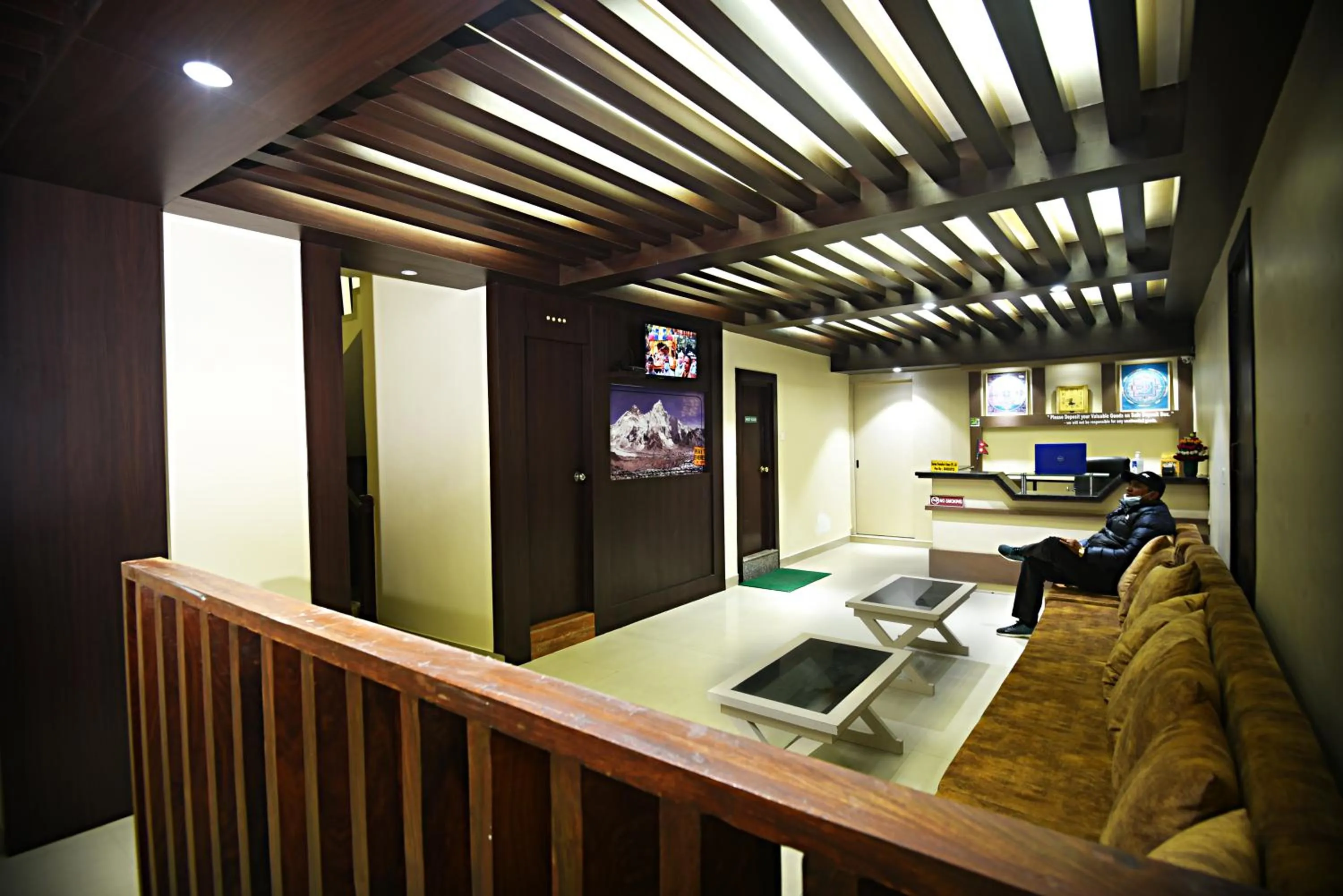 Lobby or reception in Karma Hotel Nepal