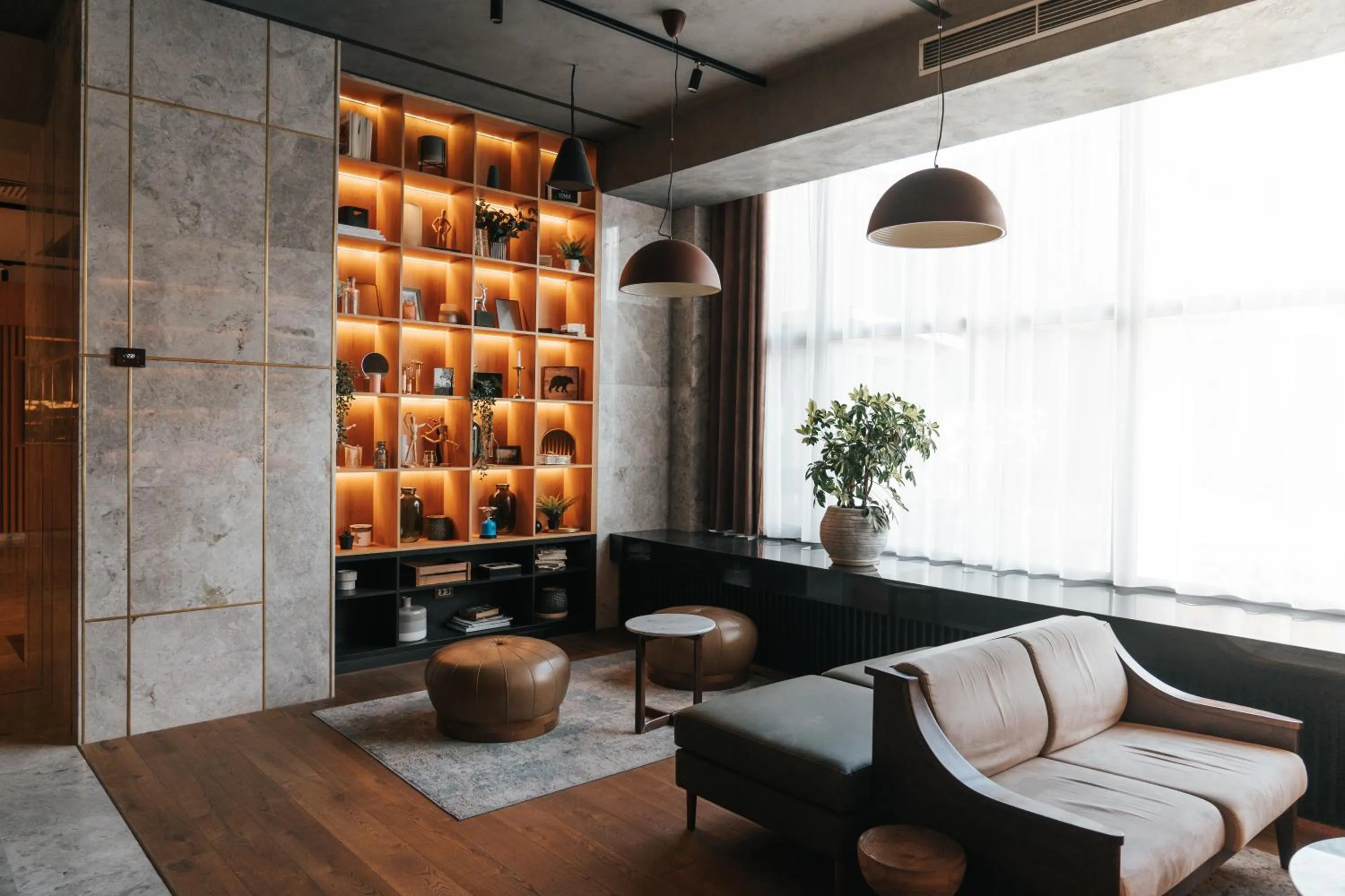 Lobby or reception in Hotel Sinaia