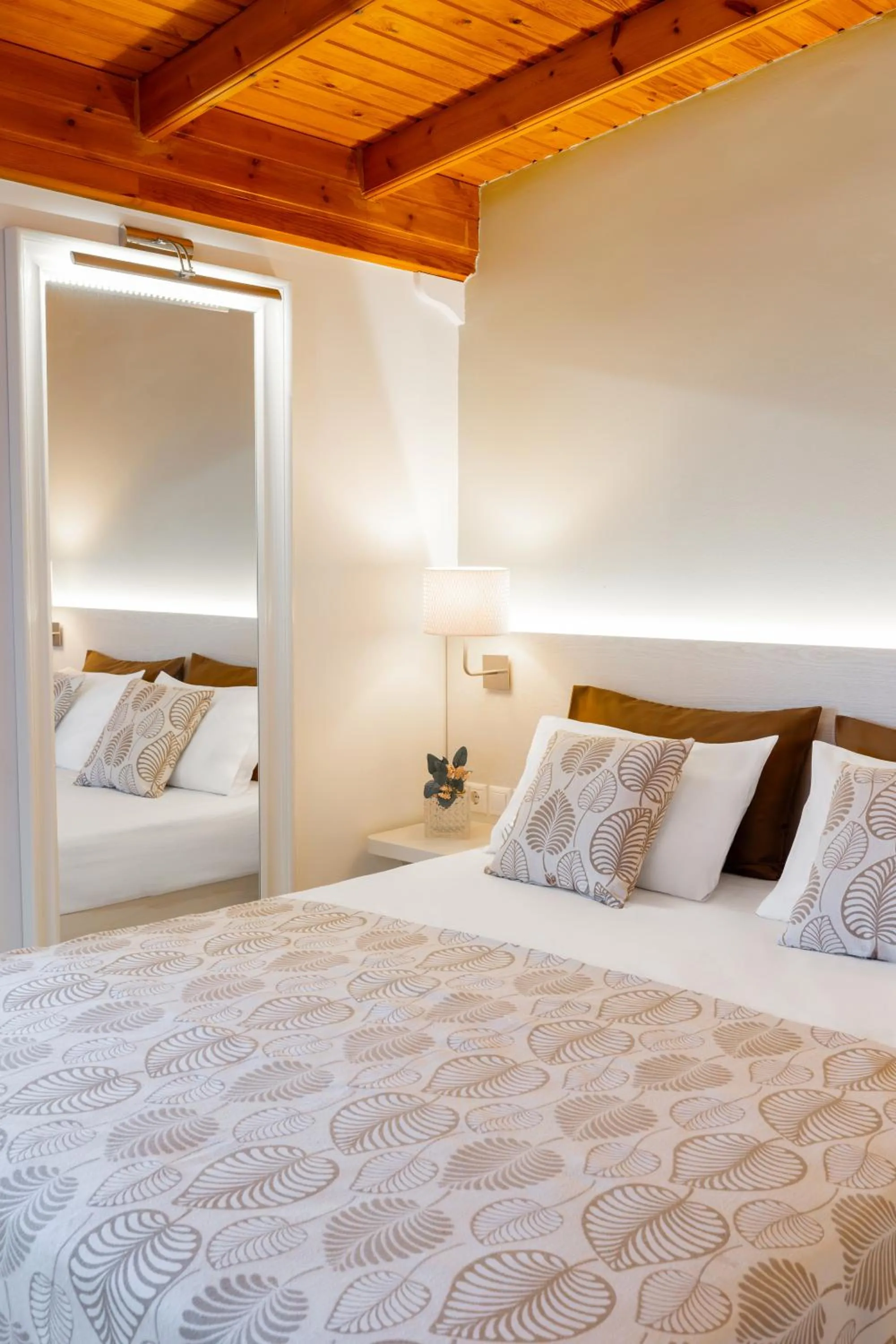 Bed in Athos Guest House Pansion