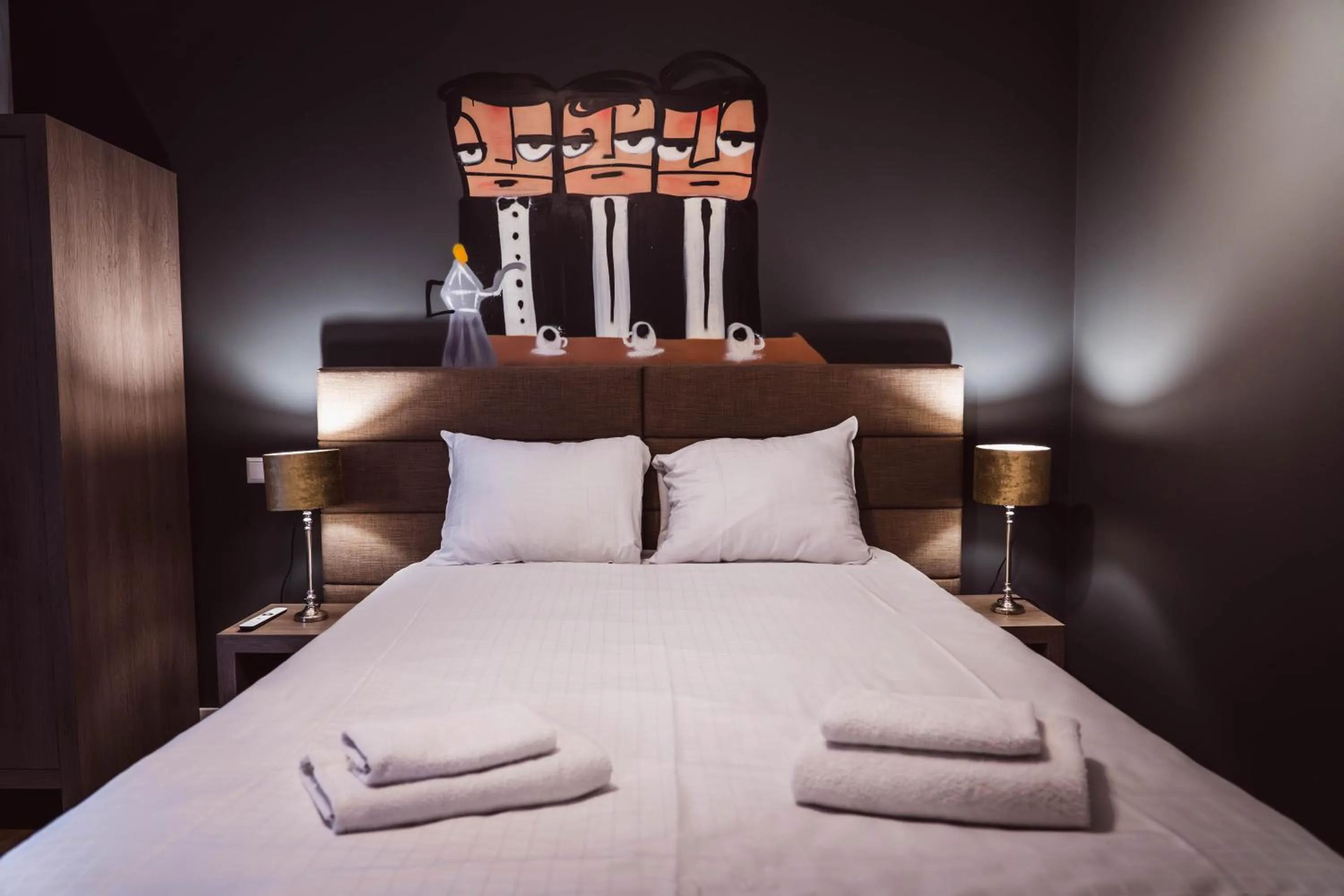 Bed in Tres Boutique Hotel