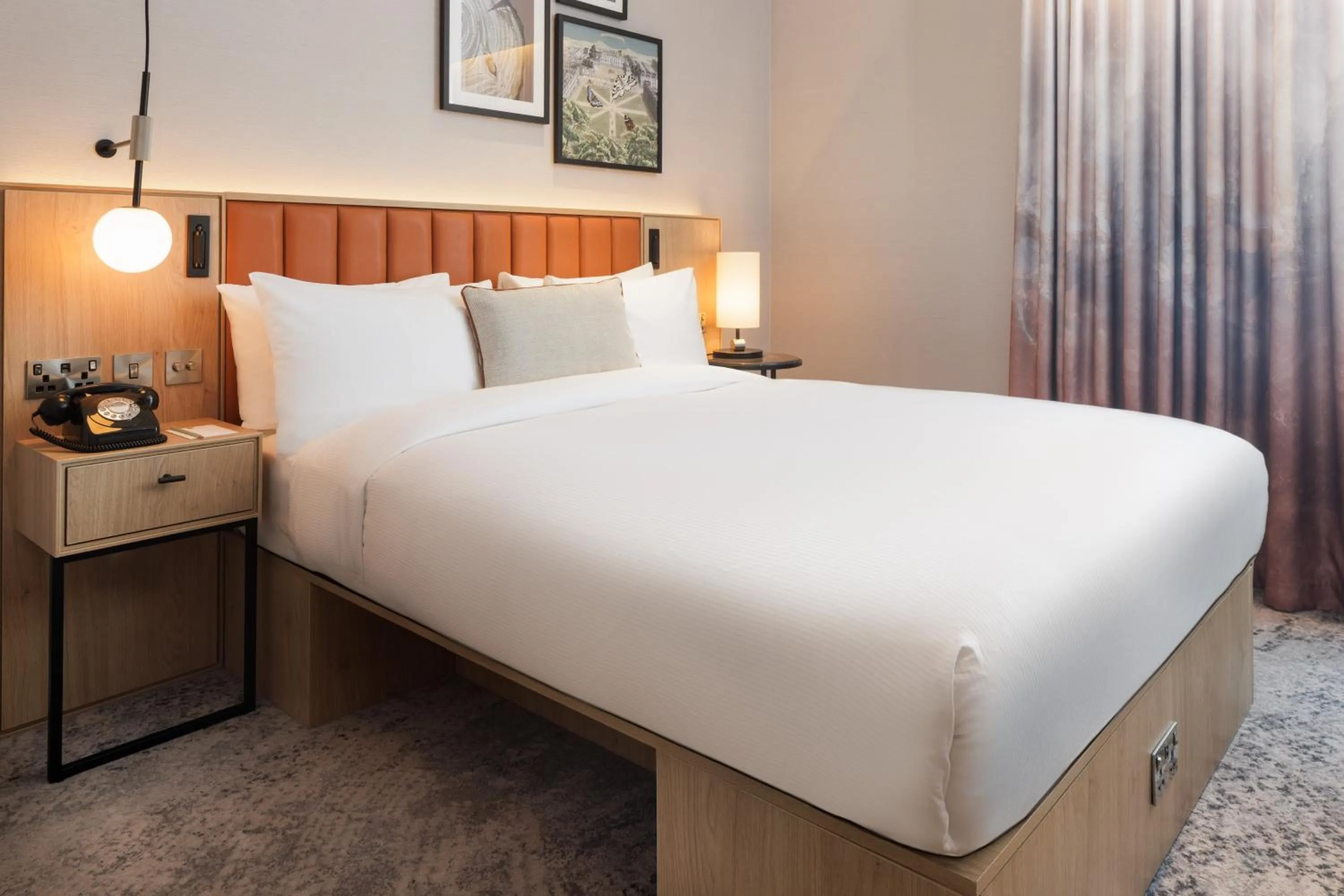 Bed in The Memoir Club, formerly Ambassadors Bloomsbury