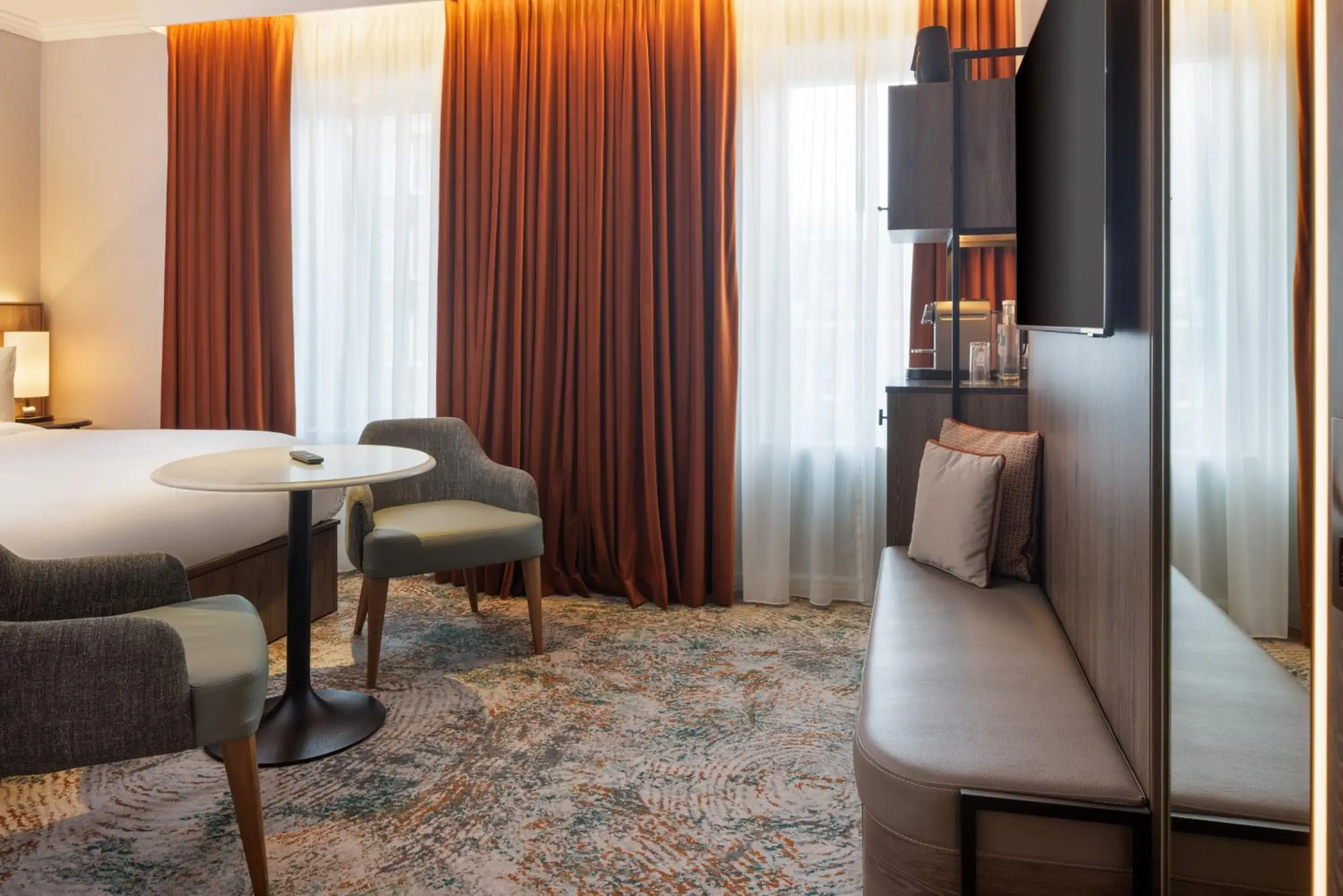 Living room in The Memoir Club, formerly Ambassadors Bloomsbury Living room in The Memoir Club, formerly Ambassadors Bloomsbury