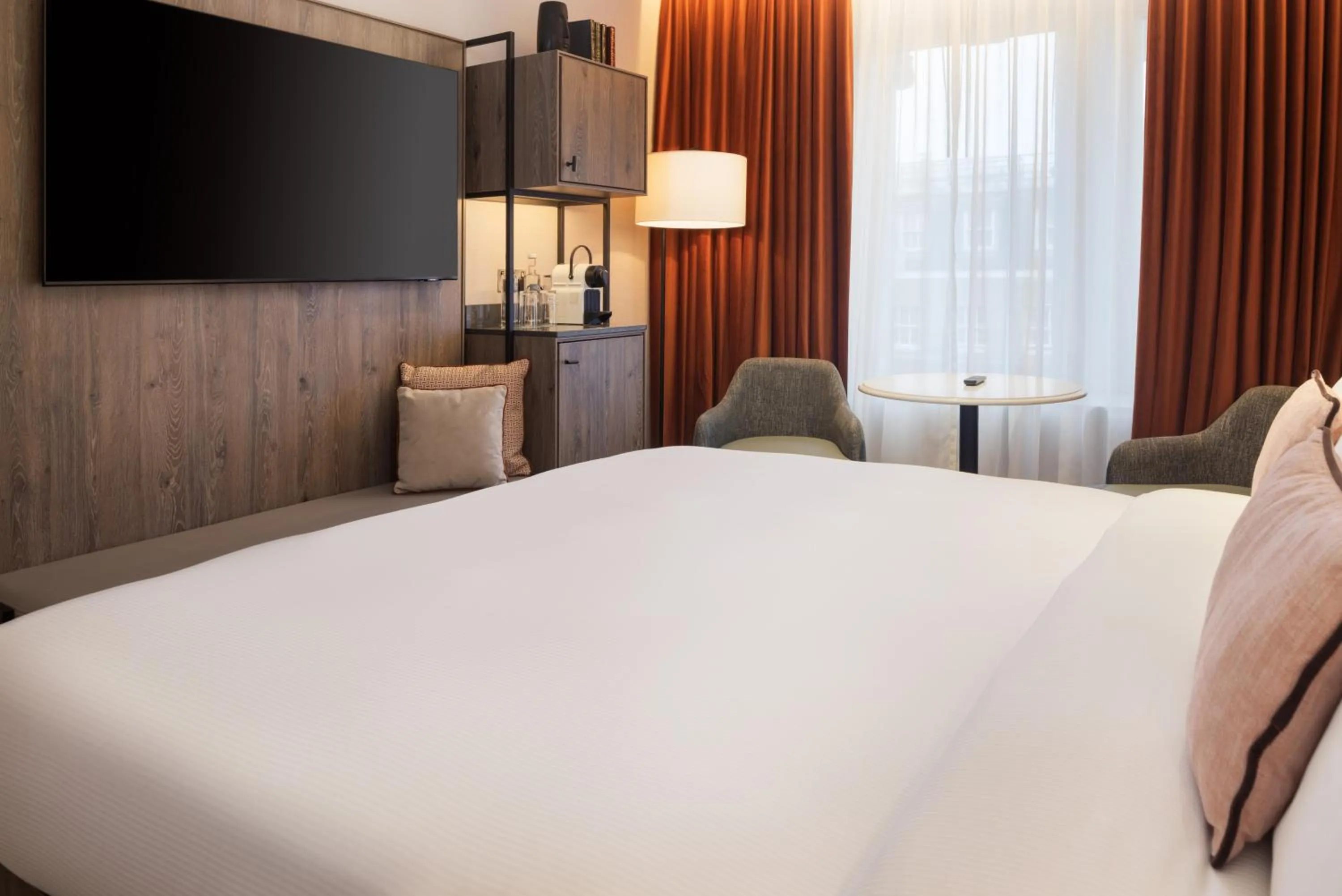 Bed in The Memoir Club, formerly Ambassadors Bloomsbury