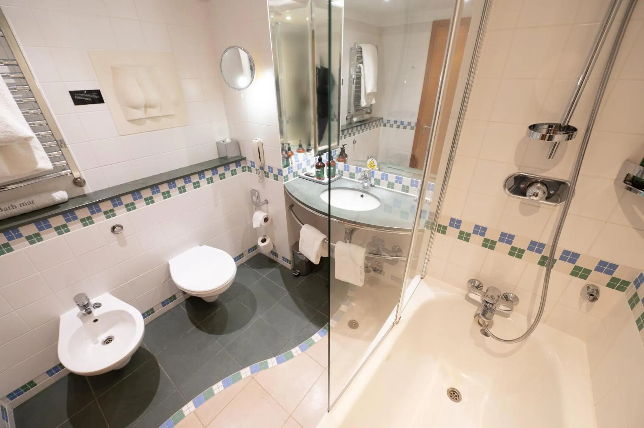 Bathroom in voco St. David's Cardiff by IHG