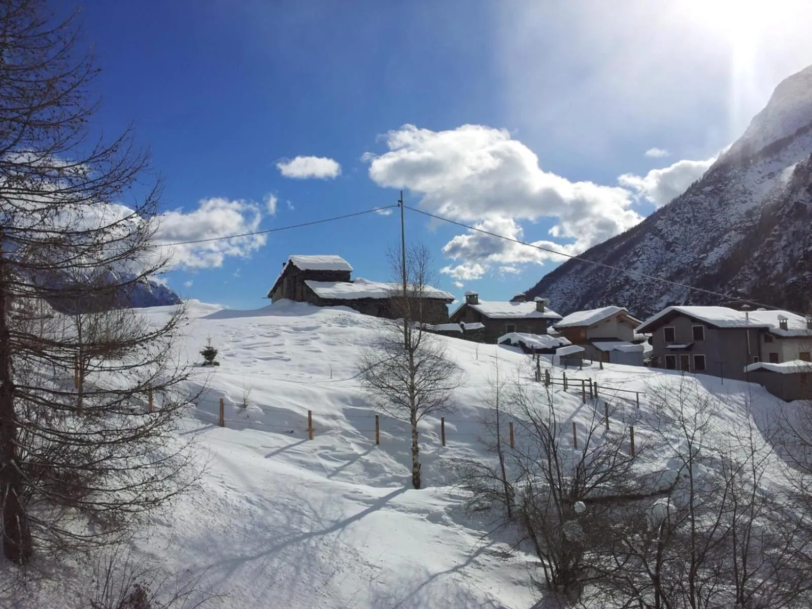 Winter in Hotel Genzianella