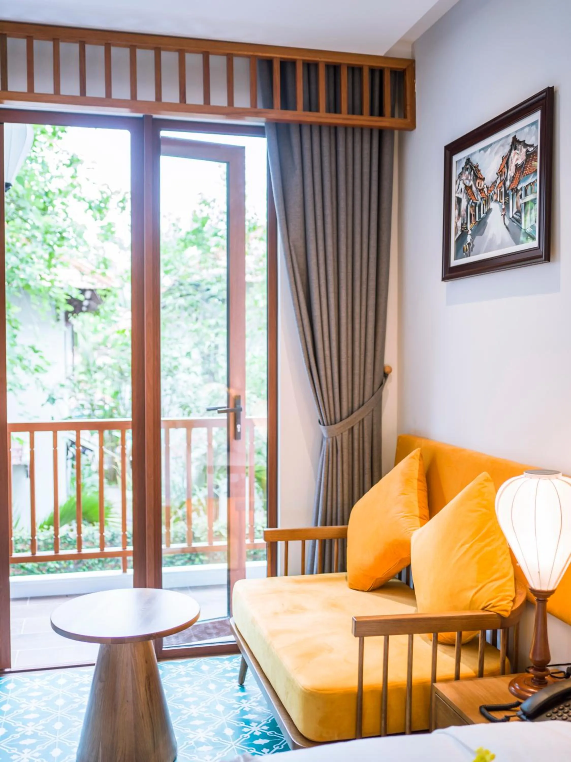 Pool view in Vinh Hung Old Town Hotel