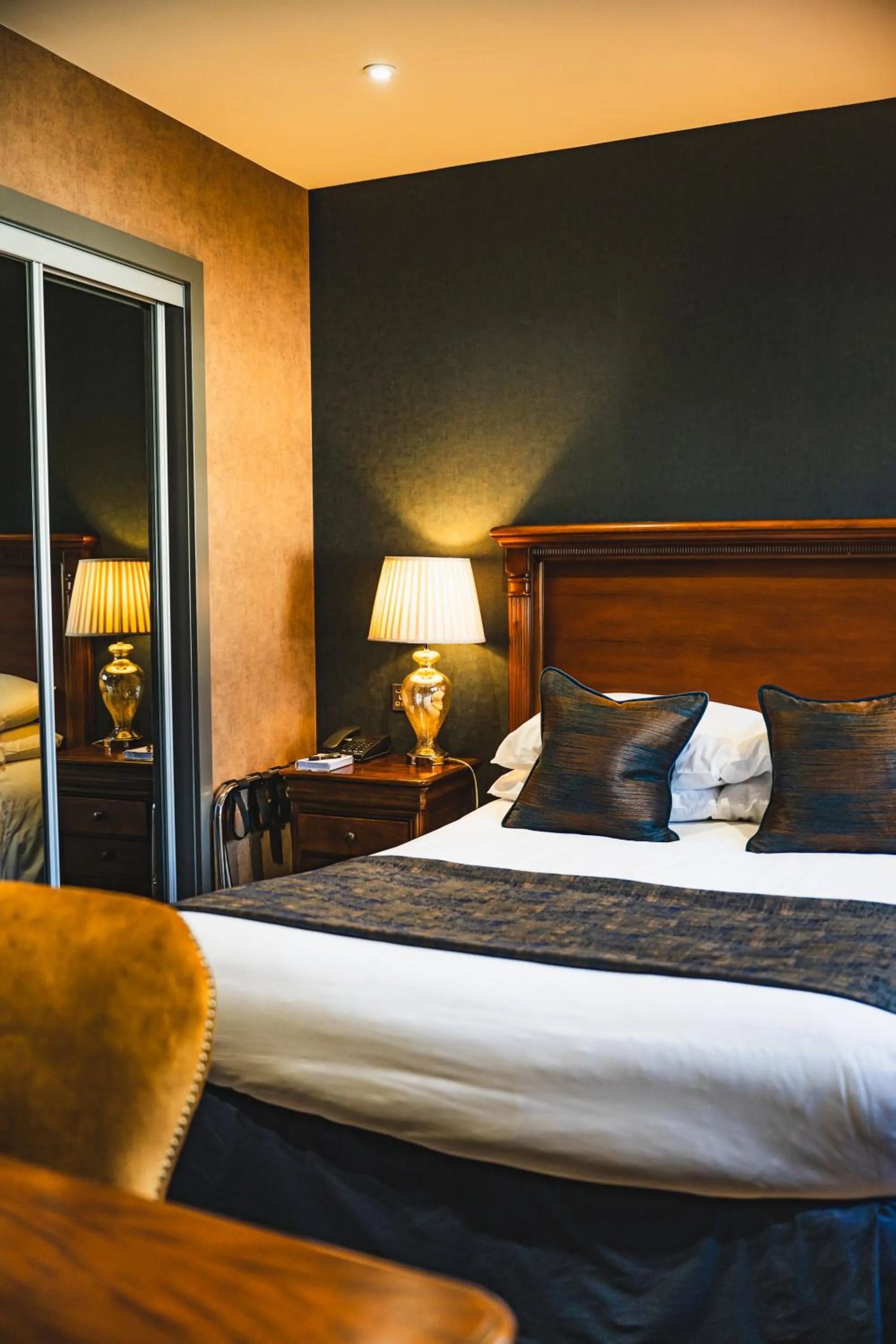 Bedroom, Bed in Maryculter House