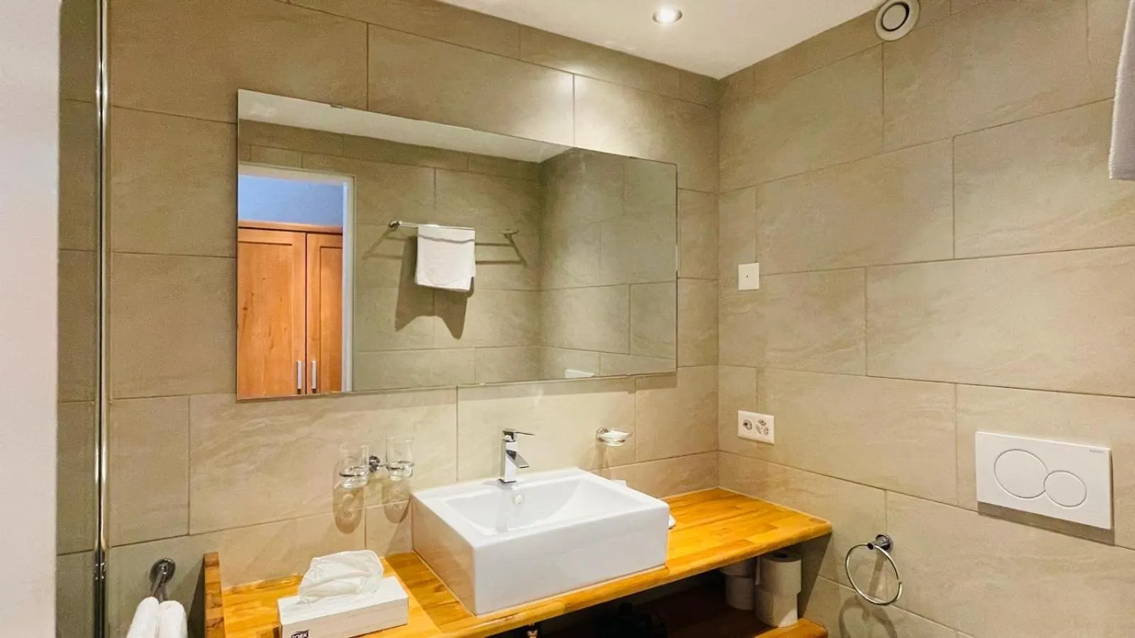 Bathroom in Hotel Alpenblick