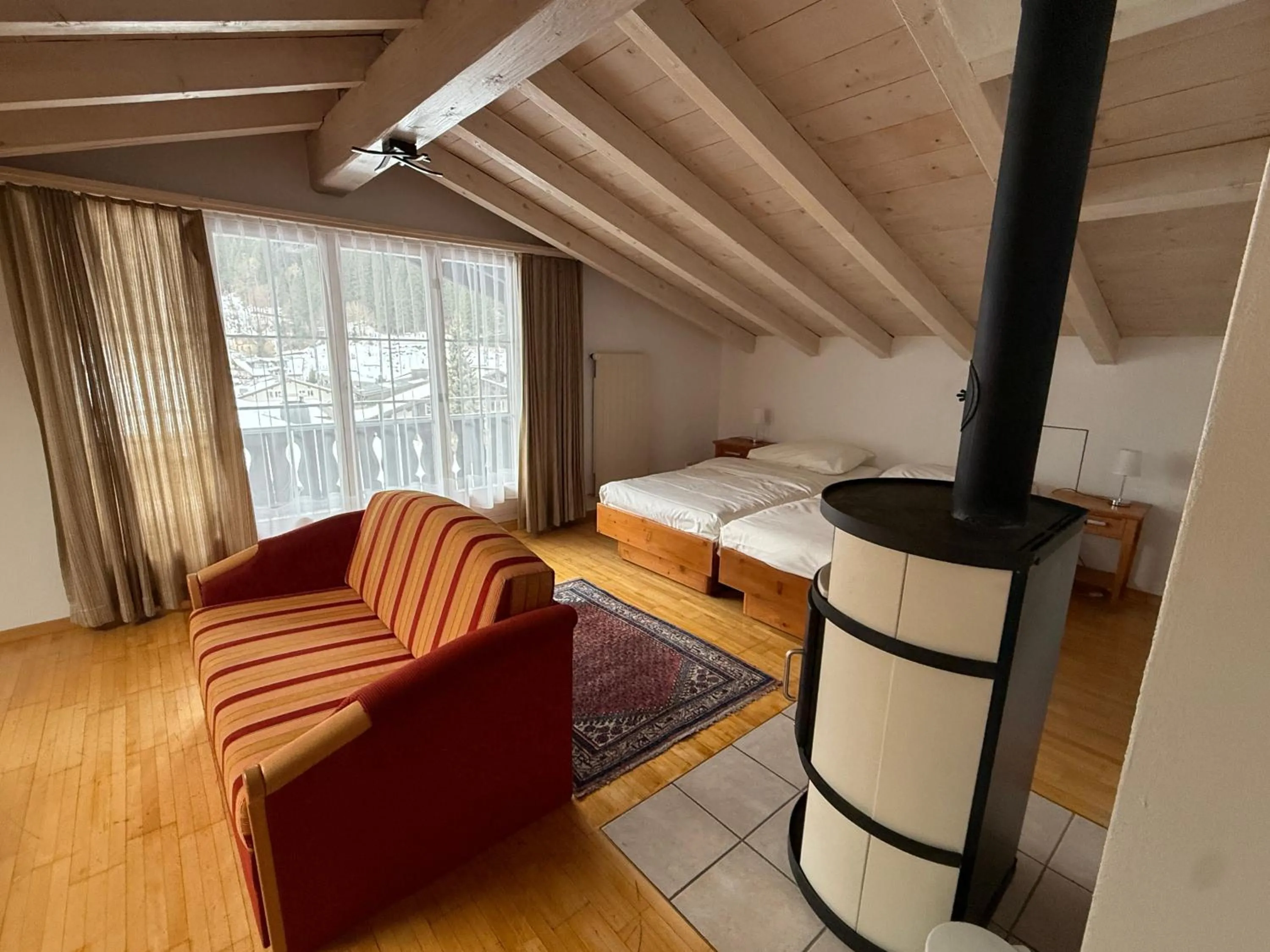 Bed in Hotel Alpenblick
