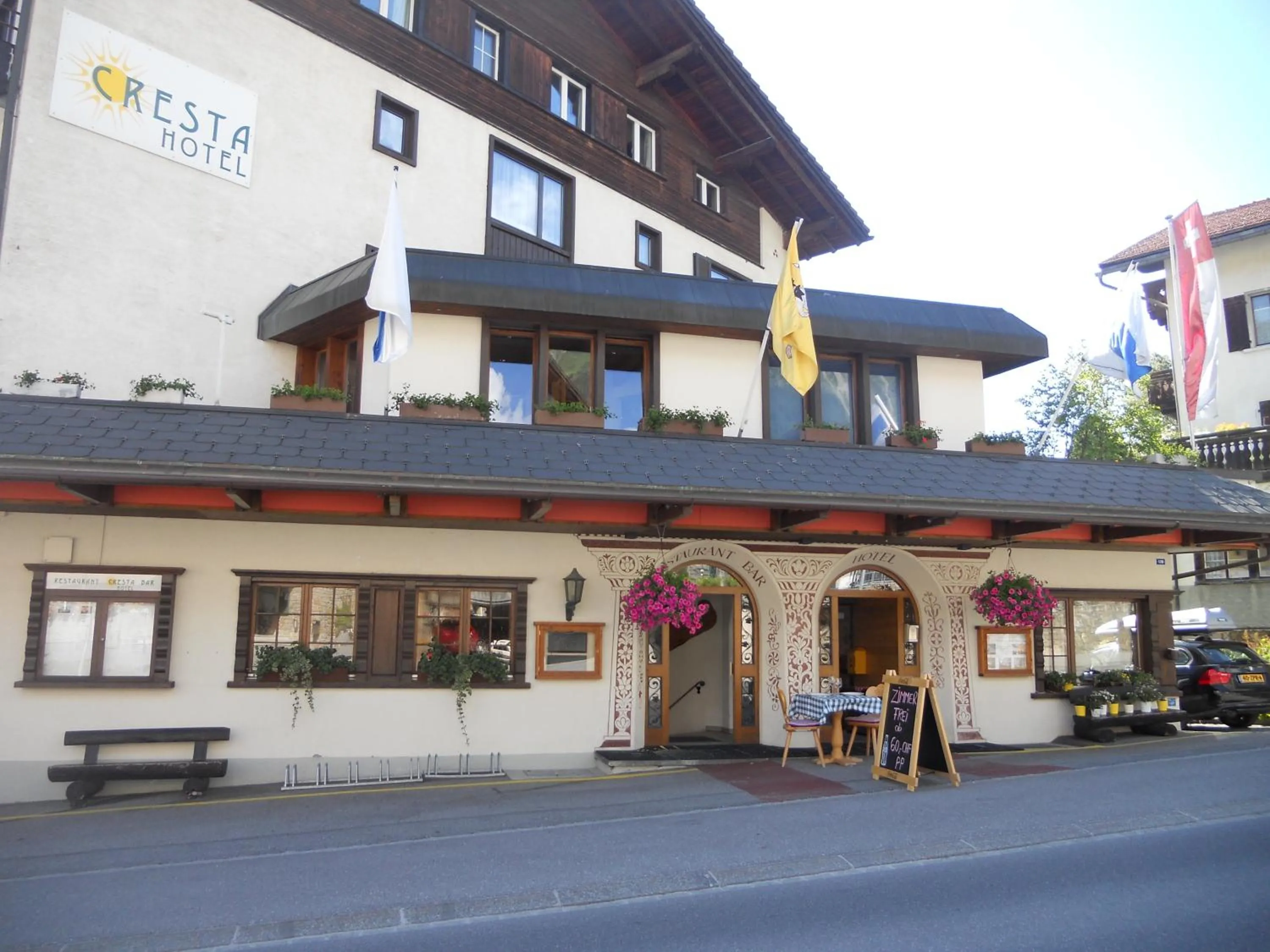 Facade/entrance in Hotel Alpenblick