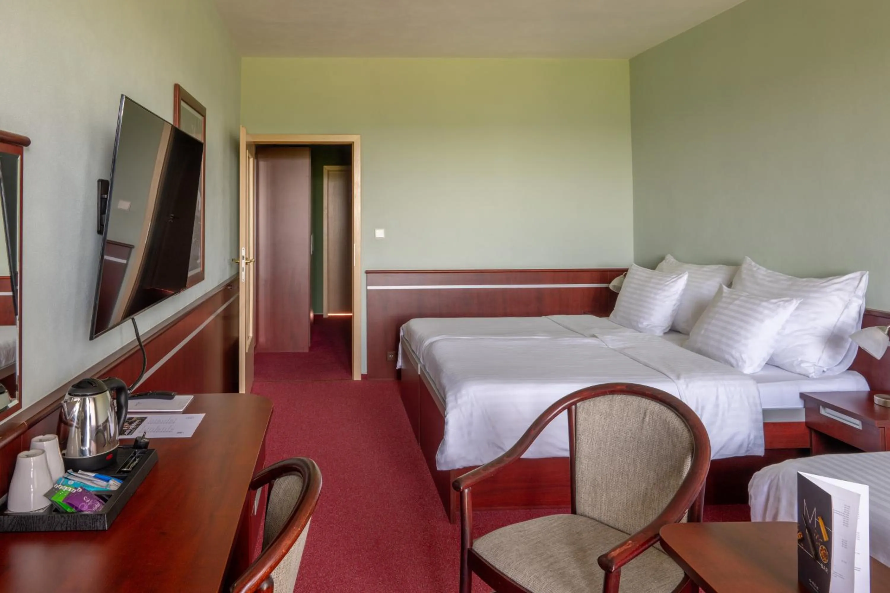 Bedroom, Bed in OREA Resort Panorama Moravský kras